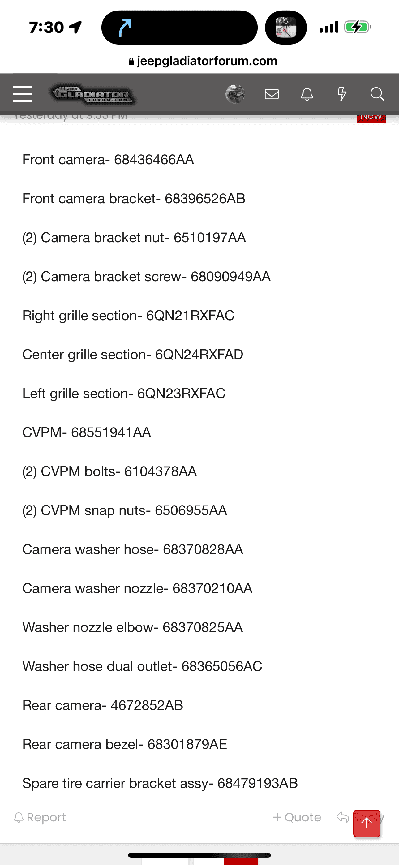 Jeep Gladiator HOW TO: Add Factory Front Trail Camera to Gladiator (DIY Writeup) 5A1F4F0C-51A5-4715-9185-513CBACFEF6F