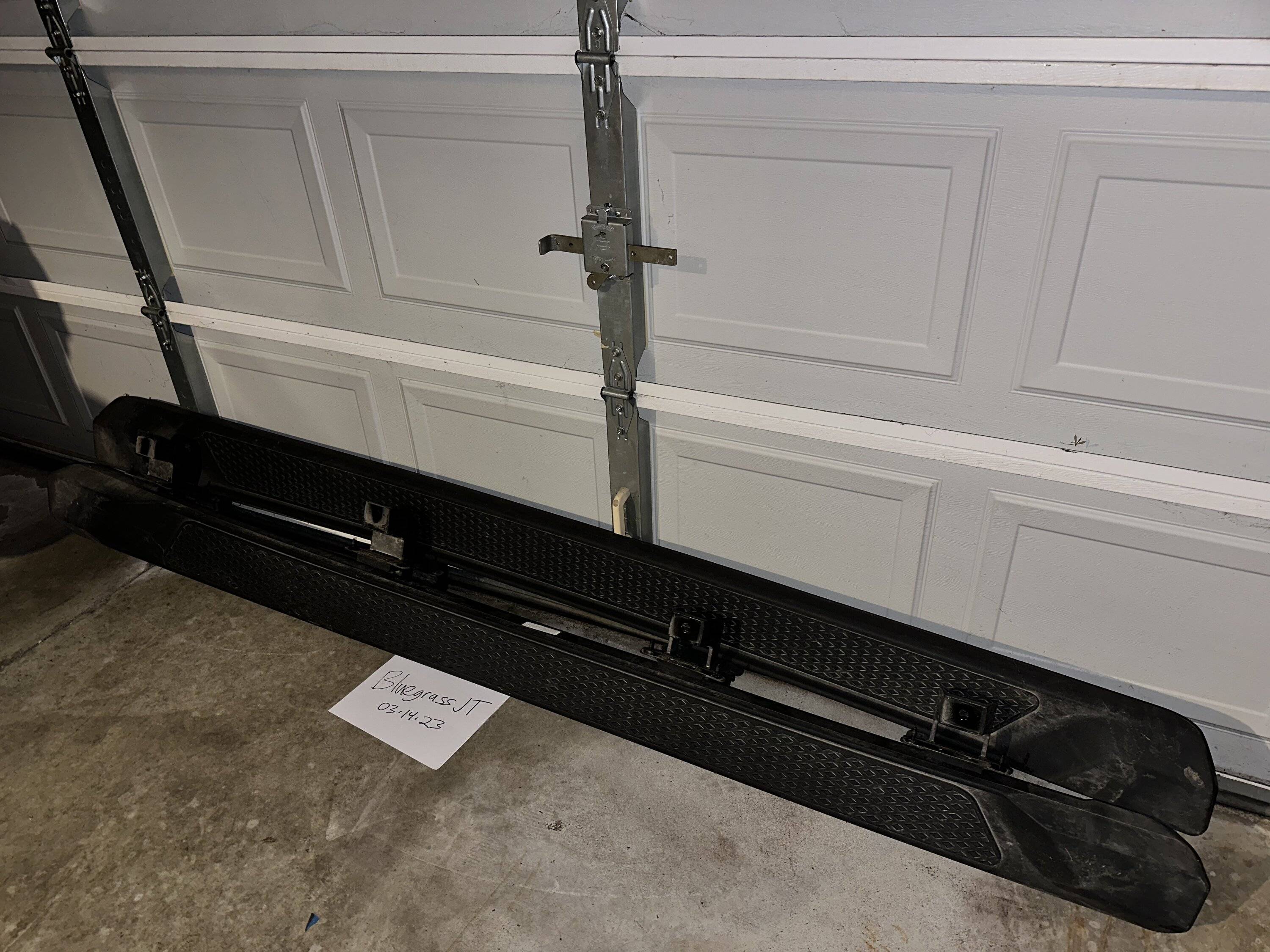 Jeep Gladiator Free OEM Side steps from Overland Gladiator 85DDF2E2-E631-4647-9D0B-F4F679674E0C