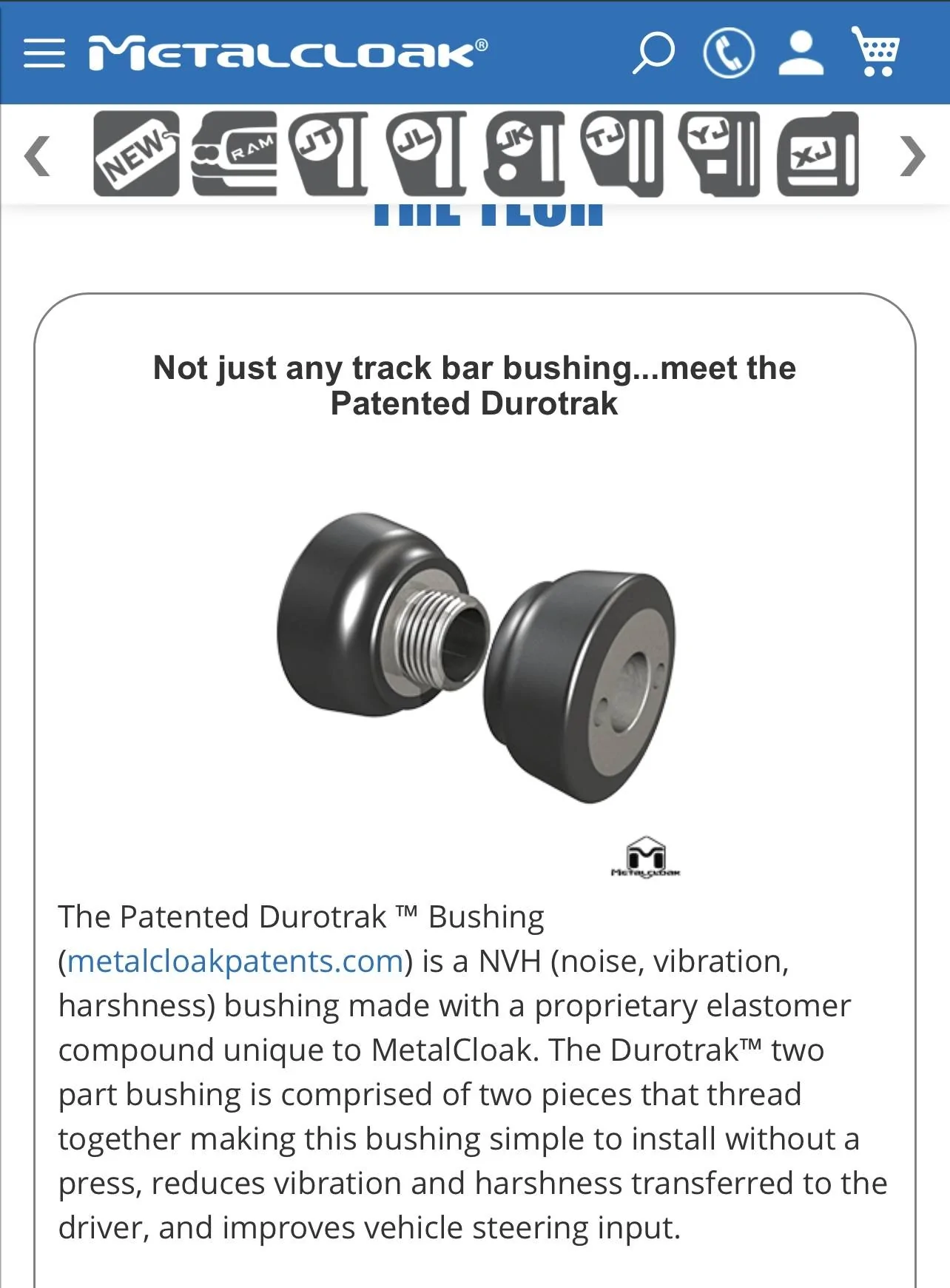 Jeep Gladiator Let's talk bushings! (in track bars anyway) 8C4C43DD-641B-48BA-9056-0C1D2324D9BC