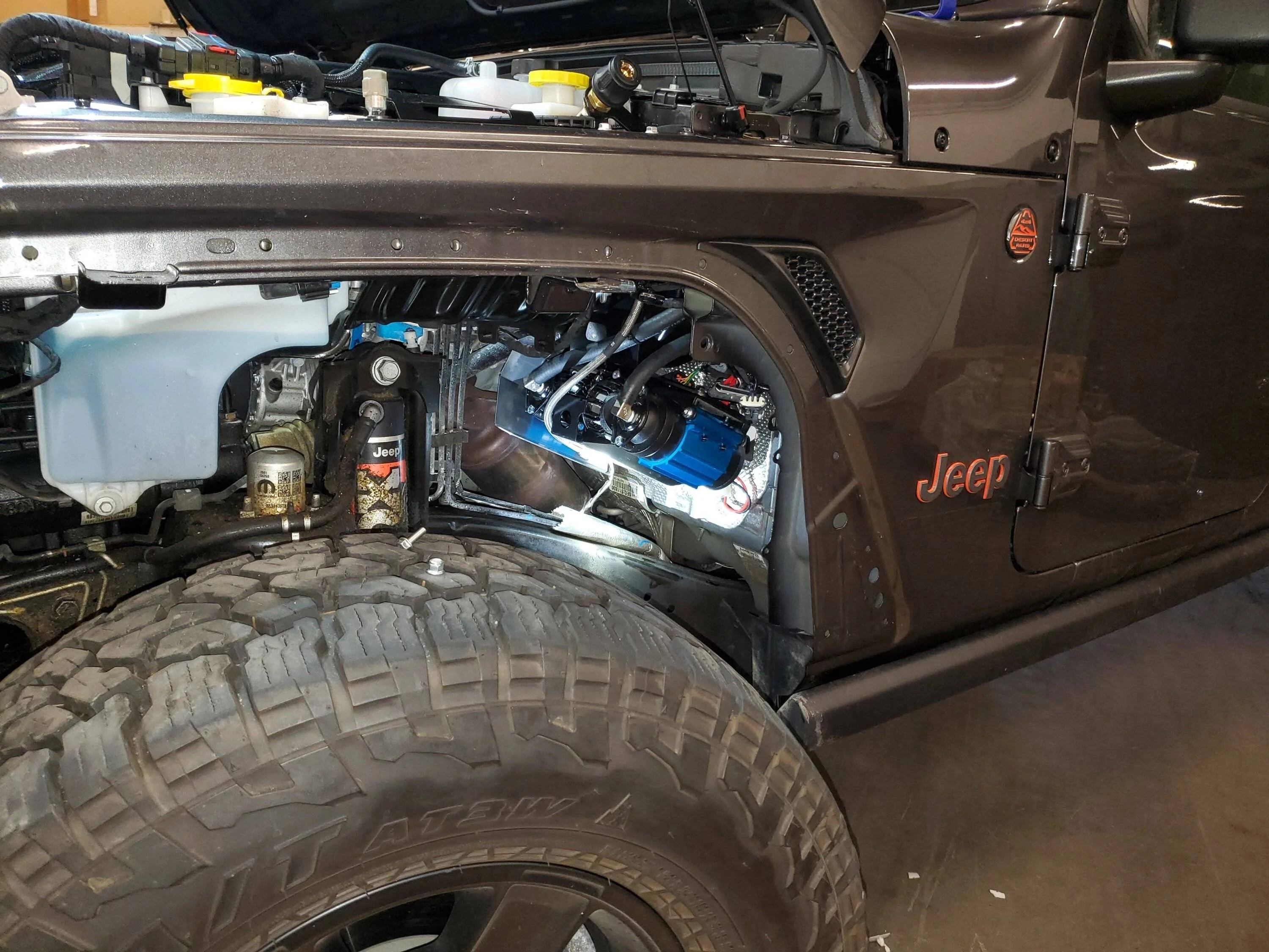 Jeep Gladiator Cant decide where to put ARB Dual compressor 20220528_131623