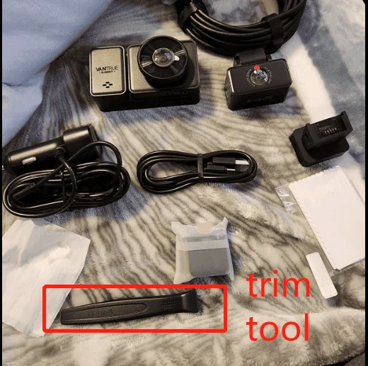 Jeep Gladiator General Dash Cam Question trim-tool-vantru