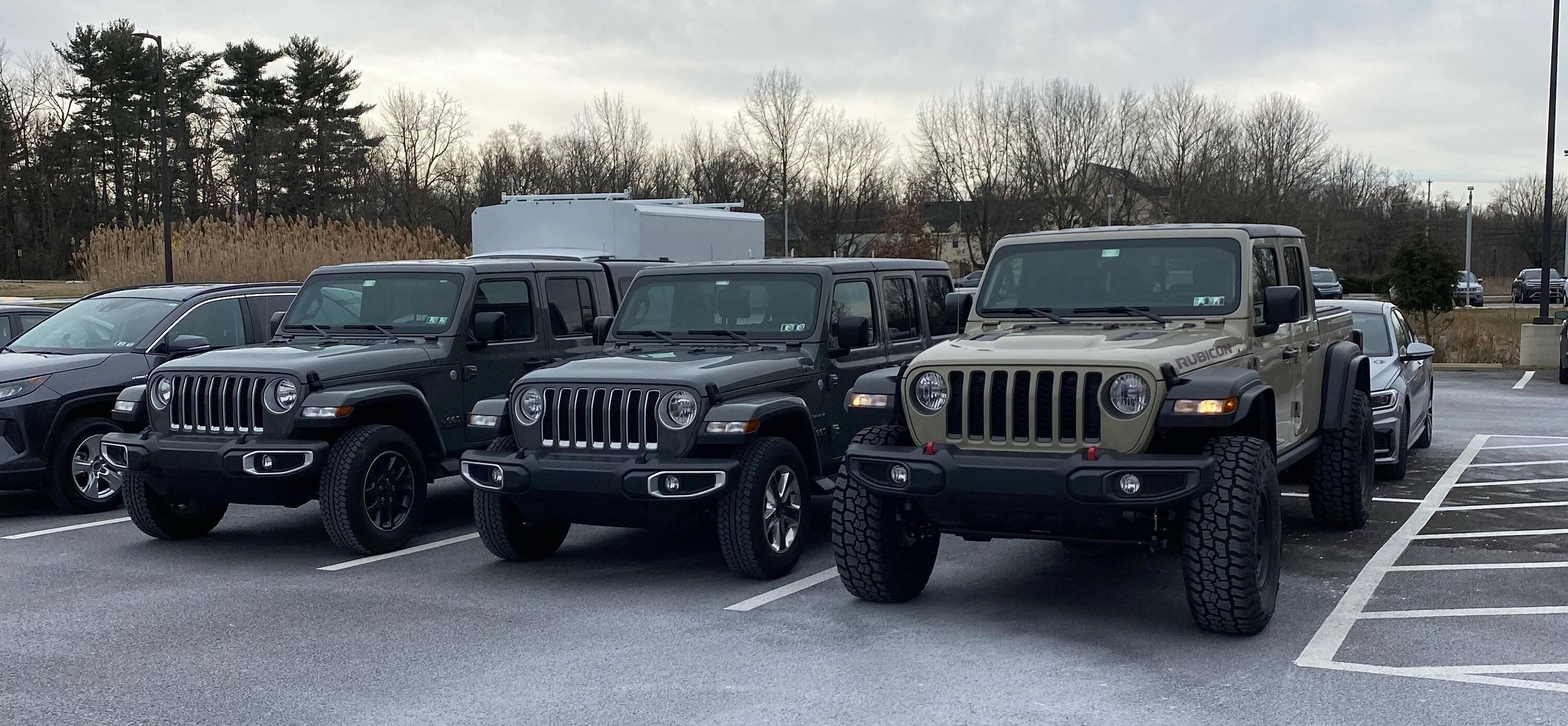 Jeep Gladiator Jeeps Parking Next To Jeeps JeepsNextToJeeps