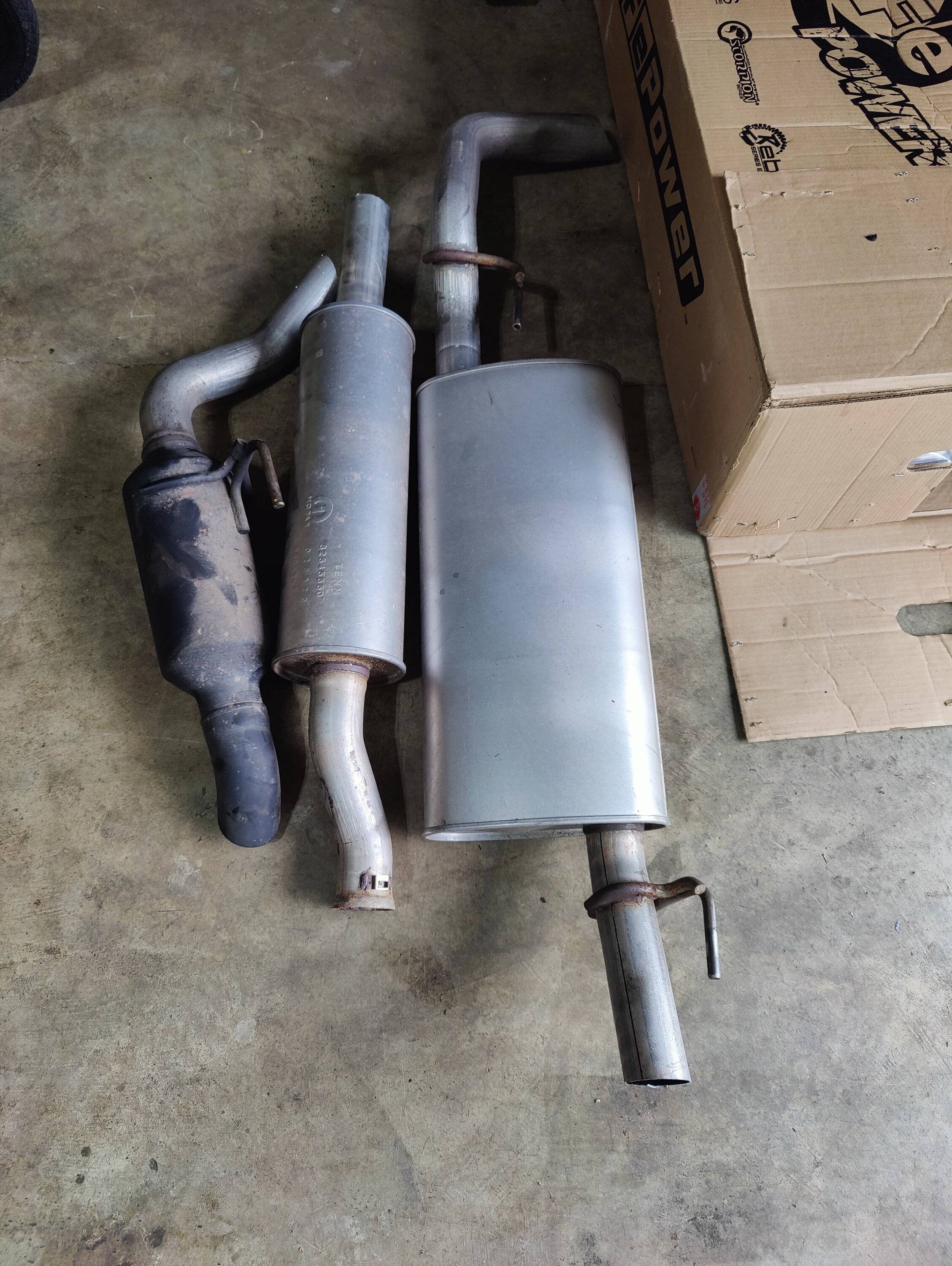 Jeep Gladiator WTT - Trade AFE Rock Basher Exhaust for Stock Exhaust IMG20221008104107