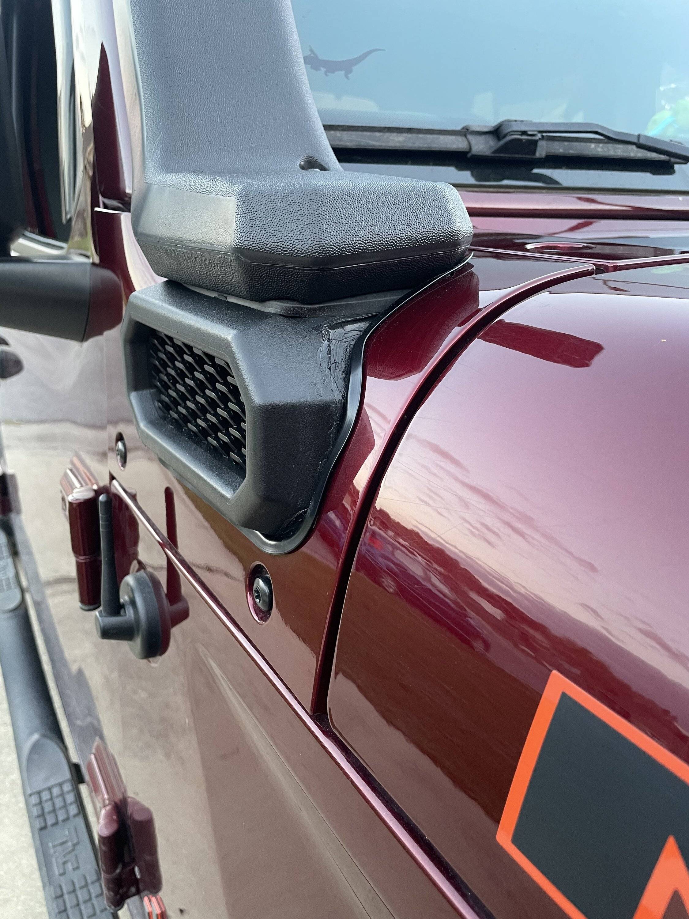 Jeep Gladiator Making a snorkel fit for the Mojave 629AFA73-7B5F-469F-9C7F-09947661EDAC