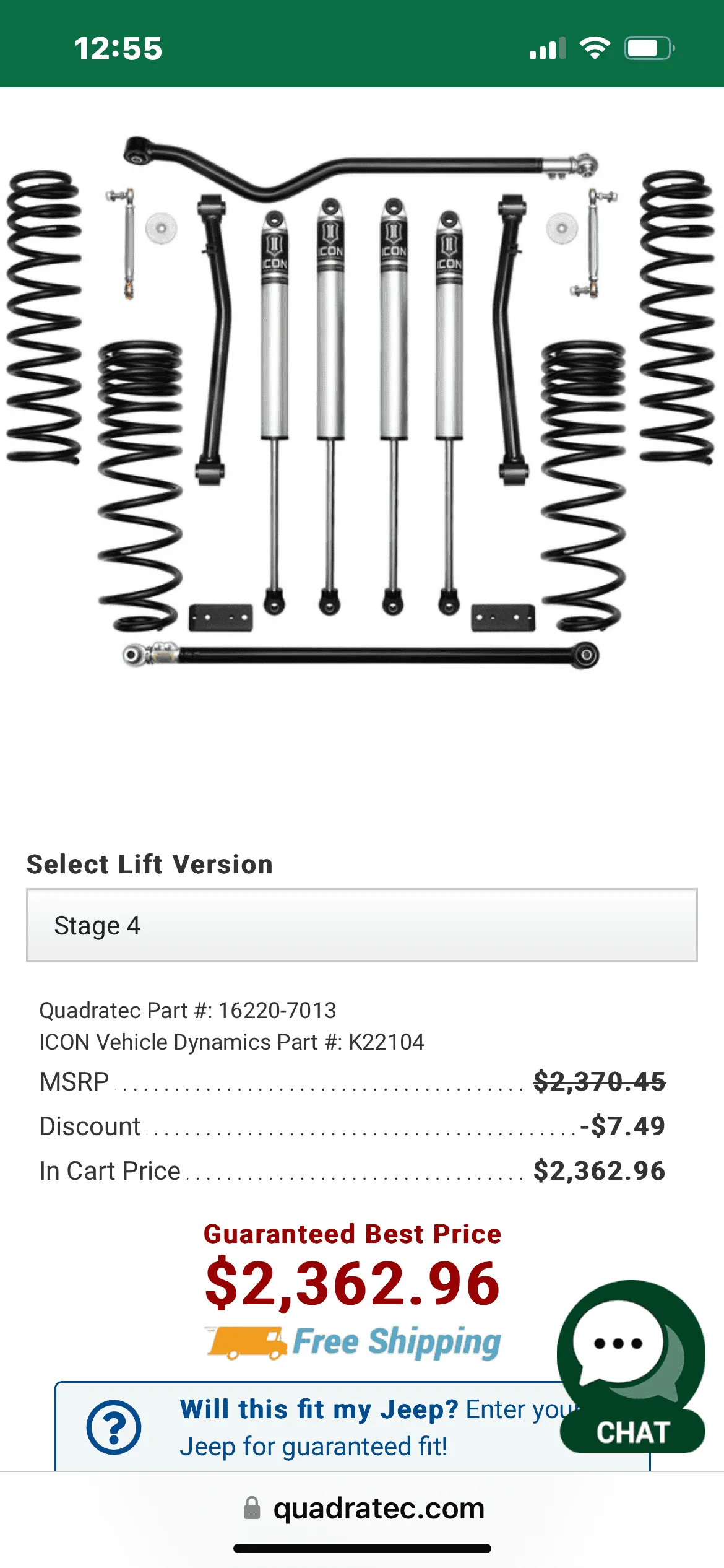 Jeep Gladiator $1300 Icon Stage 4 Suspension DB8E1836-3080-4294-92E9-2CD00524EA16