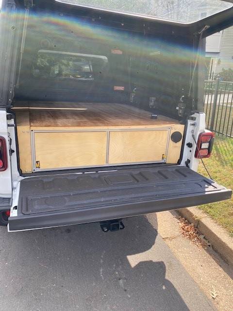 Jeep Gladiator Iron Man 4x4 Tent-Annex-Awning and Drawers System with water Tank Drawers -1