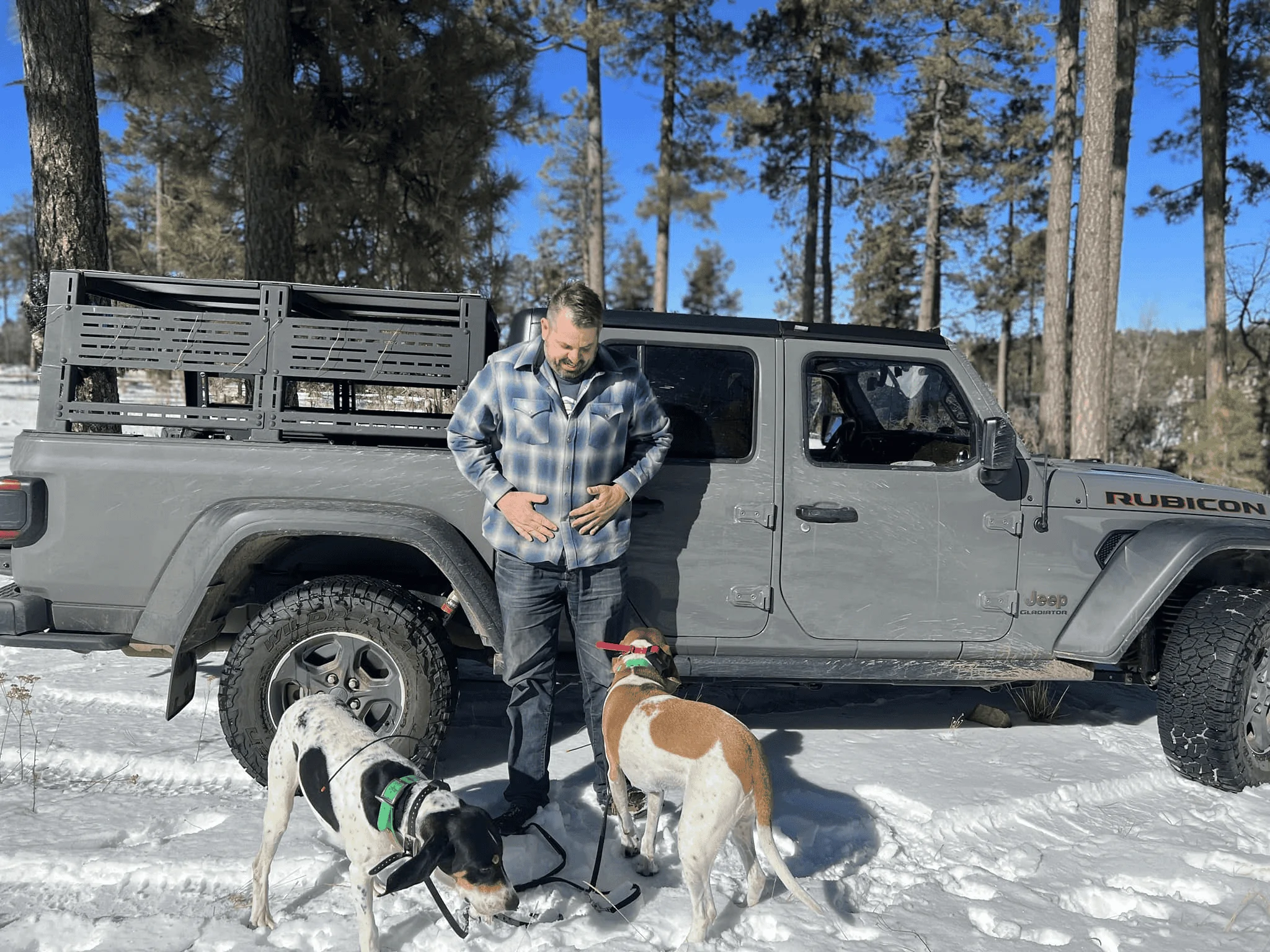 Jeep Gladiator 600 Mile round trip through the mountains - 27.6 MPG 1679168830226