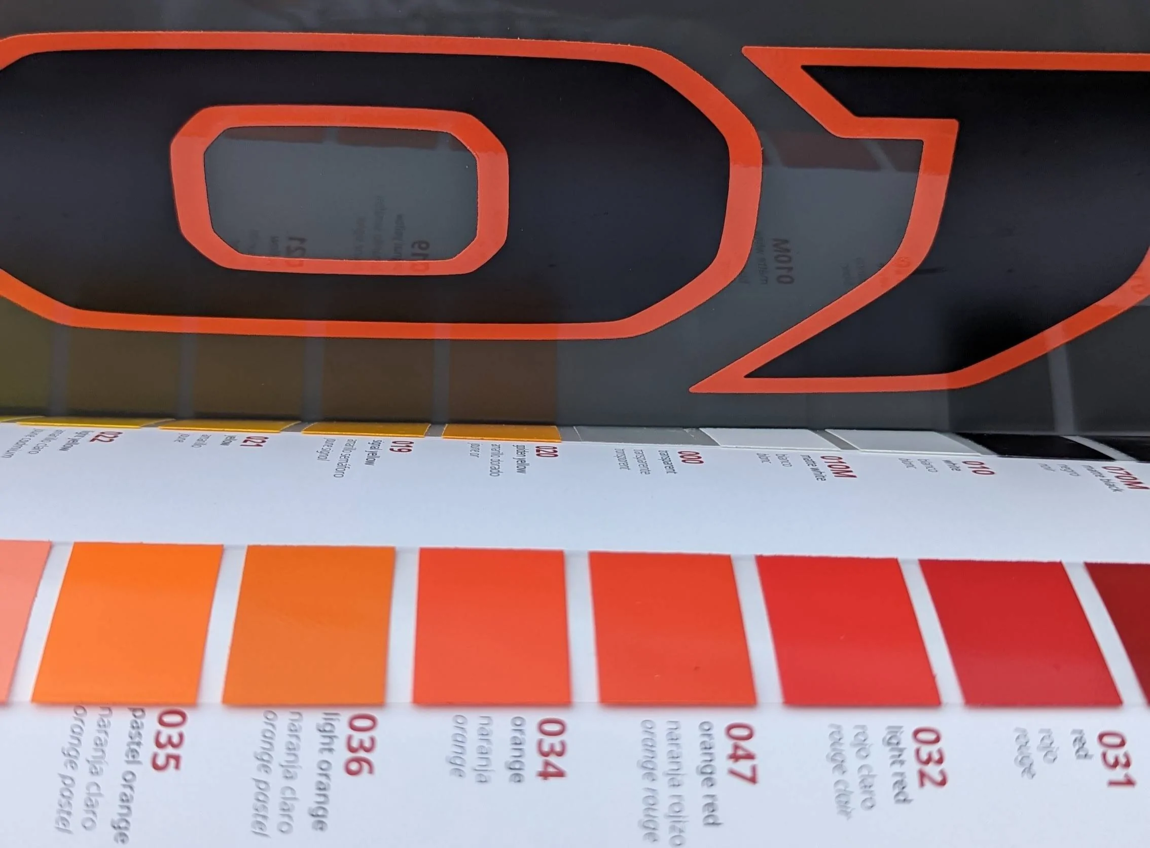 Jeep Gladiator Mojave Orange = Oracal 651 Vinyl (matching color for those using a vinyl cutter) PXL_20230319_162224312 (1)