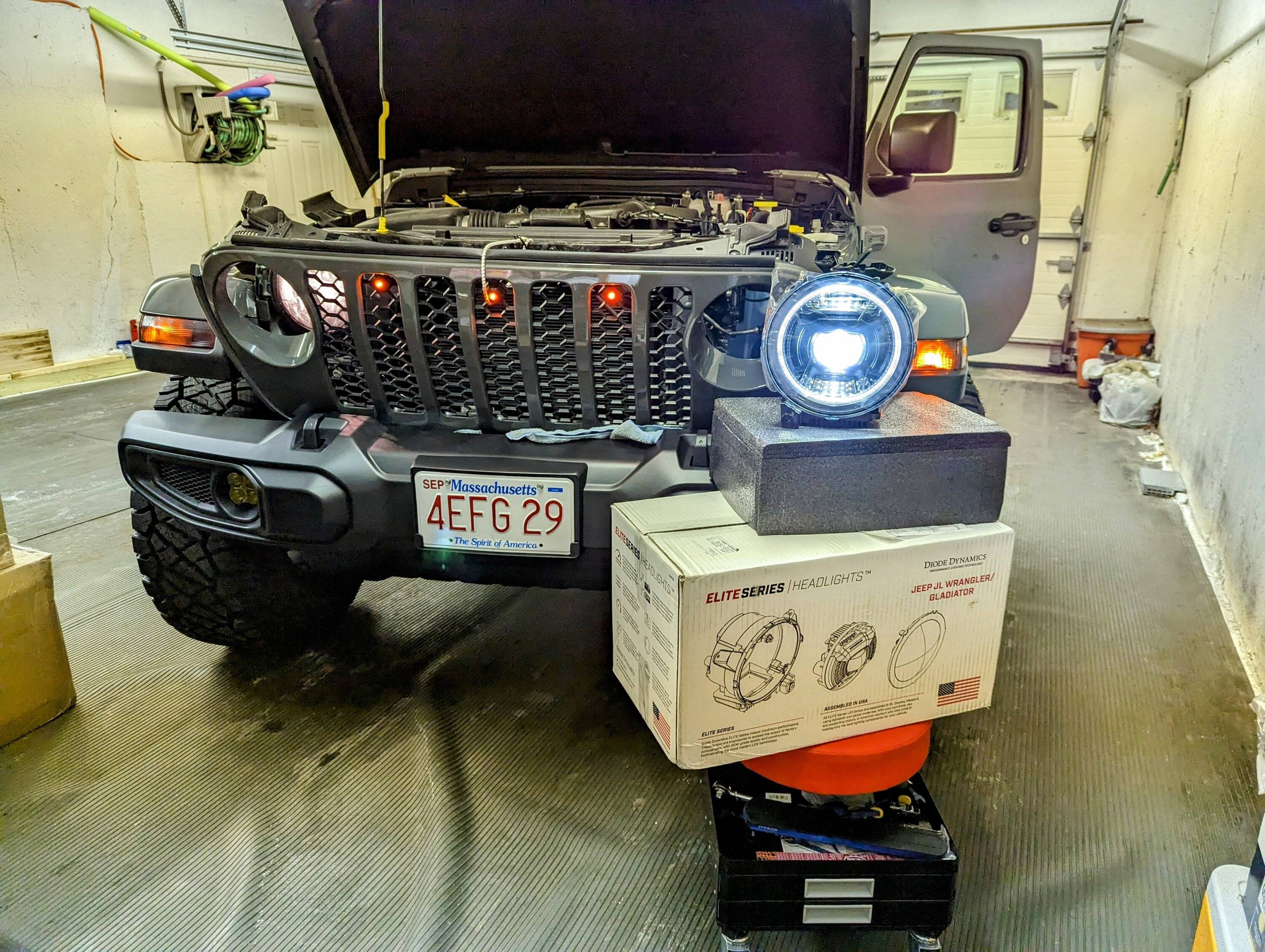Jeep Gladiator NEW! Elite Series JL Wrangler & JT Gladiator LED Headlights from Diode Dynamics PXL_20230317_225350006~2