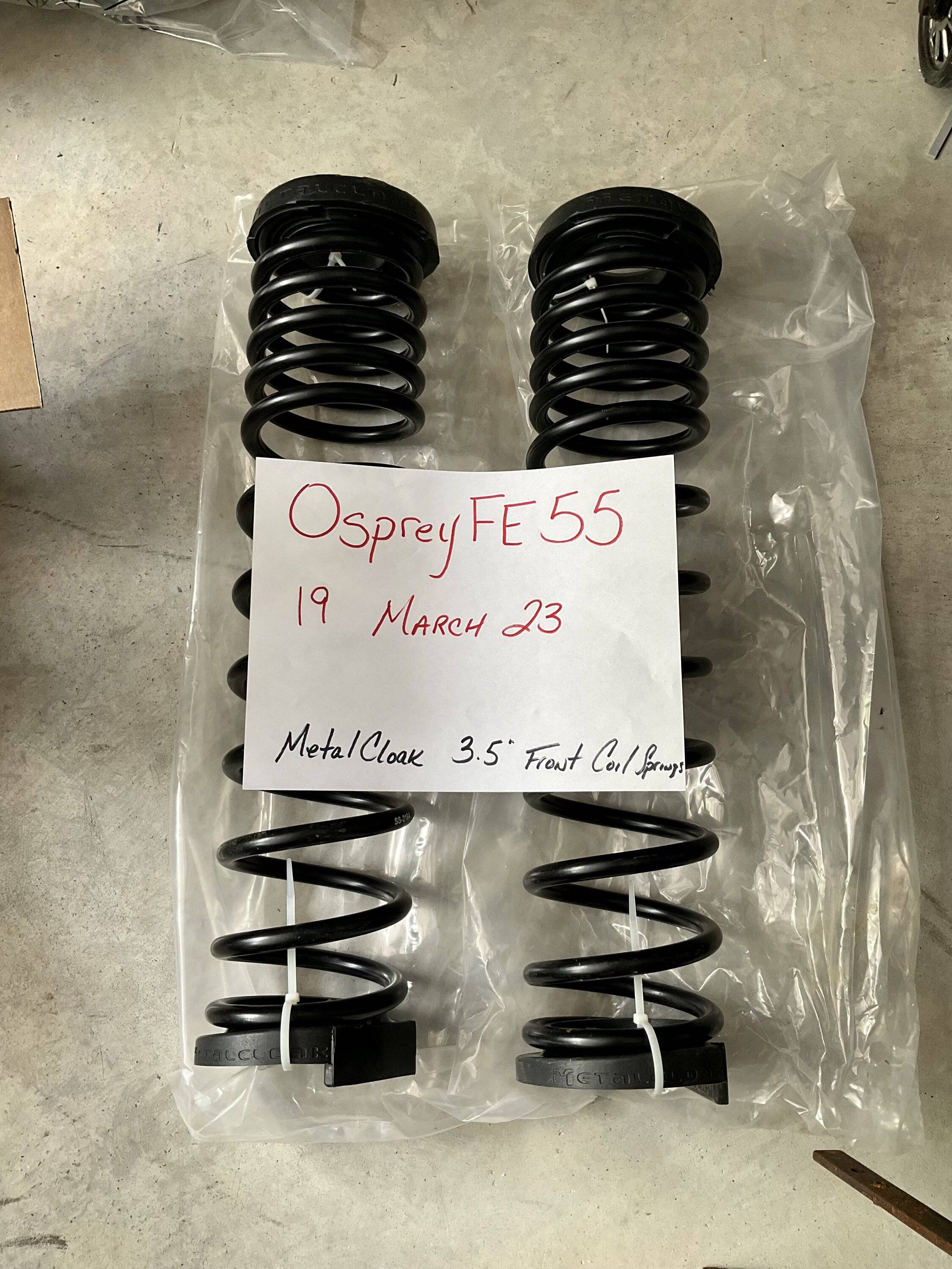 Jeep Gladiator MetalCloak 3.5 Front Coil Springs IMG_0087