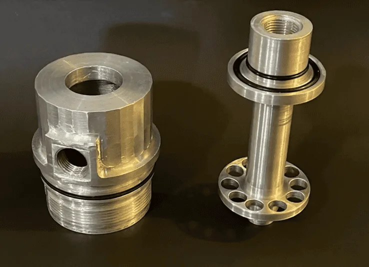 Jeep Gladiator Anatomy of the oil cooler and filter housing. bypass adapter ED 2
