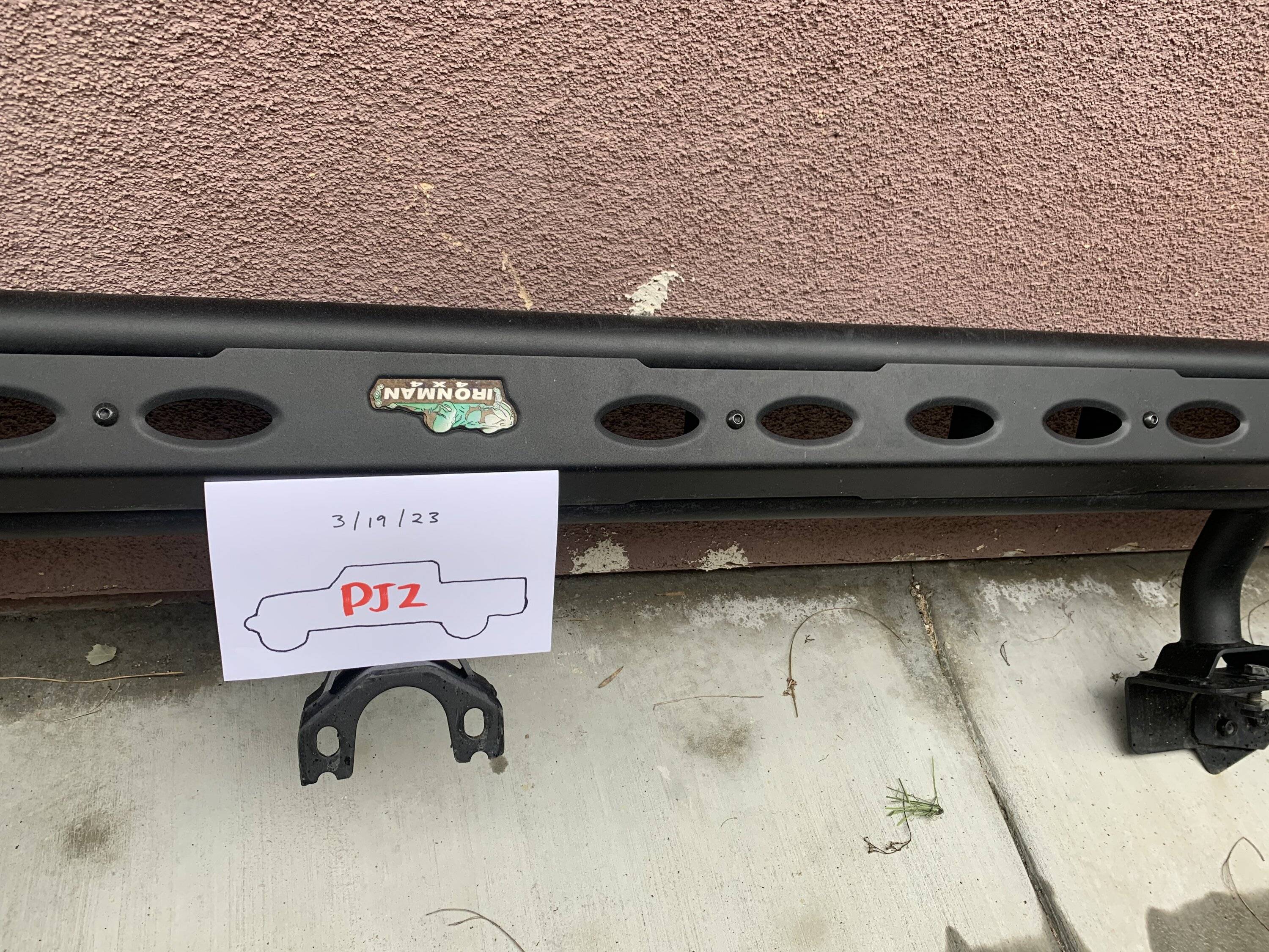 Jeep Gladiator Ironman 4x4 side rails IMG_7182 3