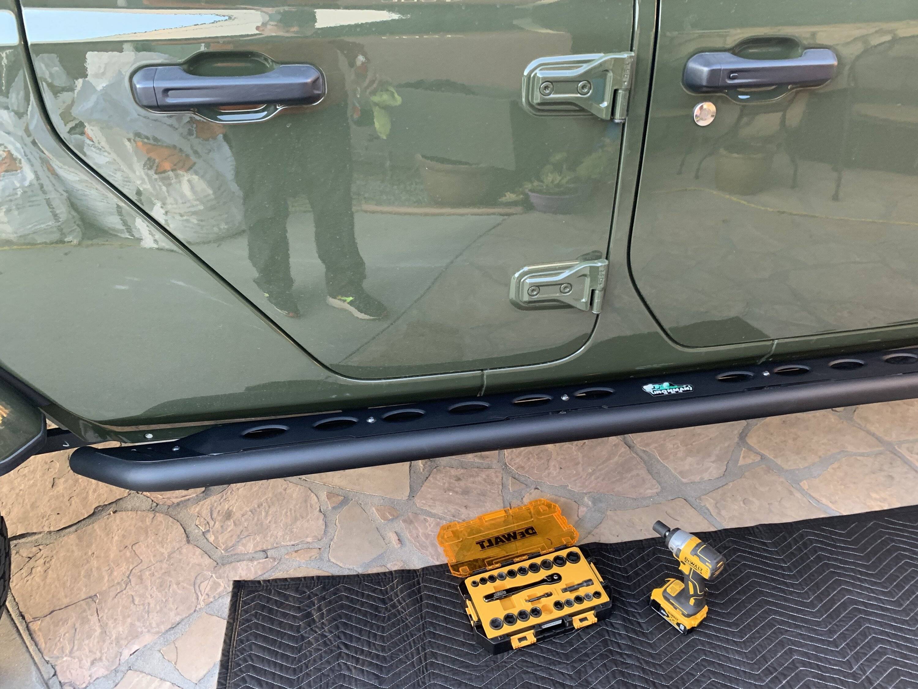 Jeep Gladiator Ironman 4x4 side rails IMG_6407