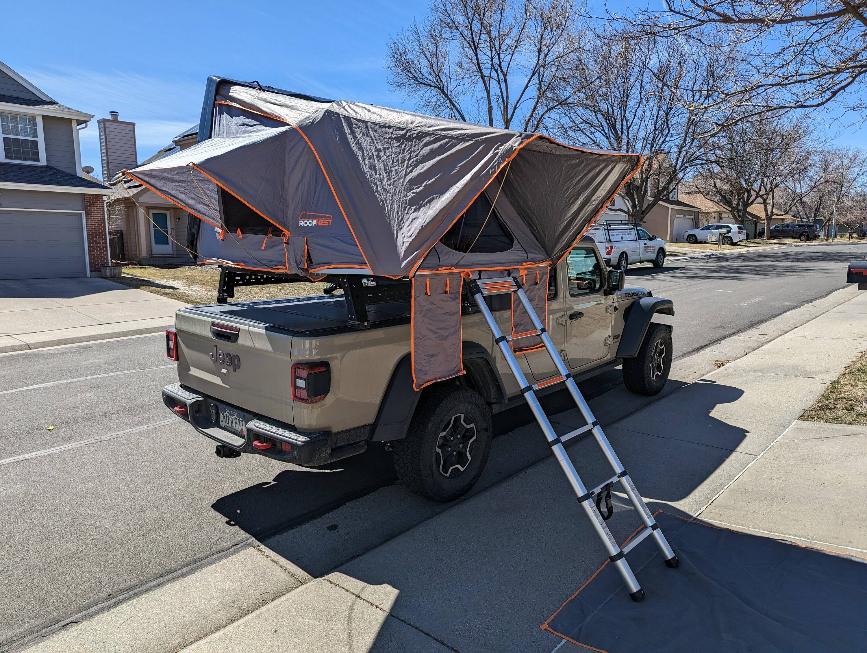 Jeep Gladiator Roofnest Condor Rooftop Tent & Awning PXL_20230319_185814367.MP