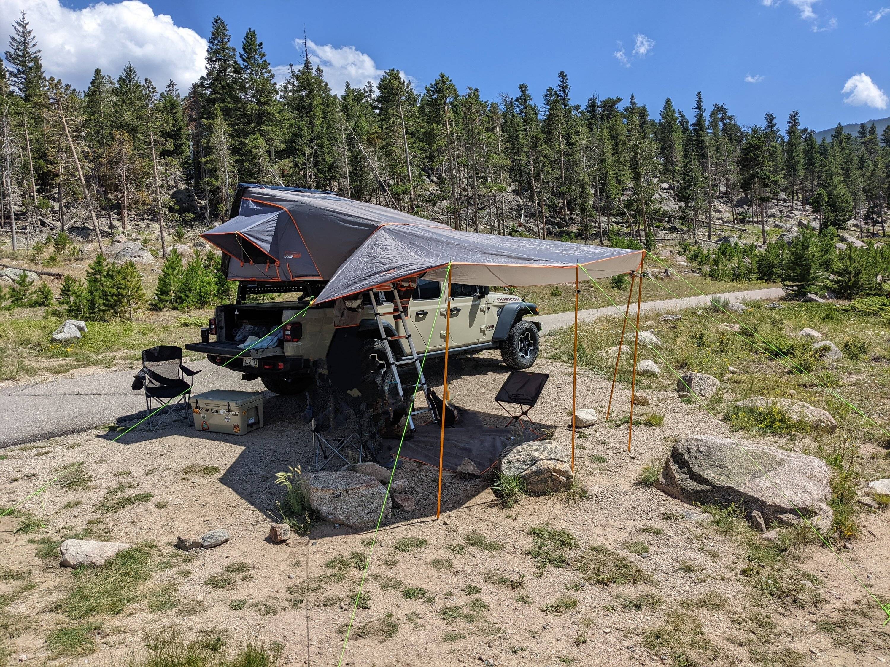 Jeep Gladiator Roofnest Condor Rooftop Tent & Awning PXL_20220725_203714374.MP~2