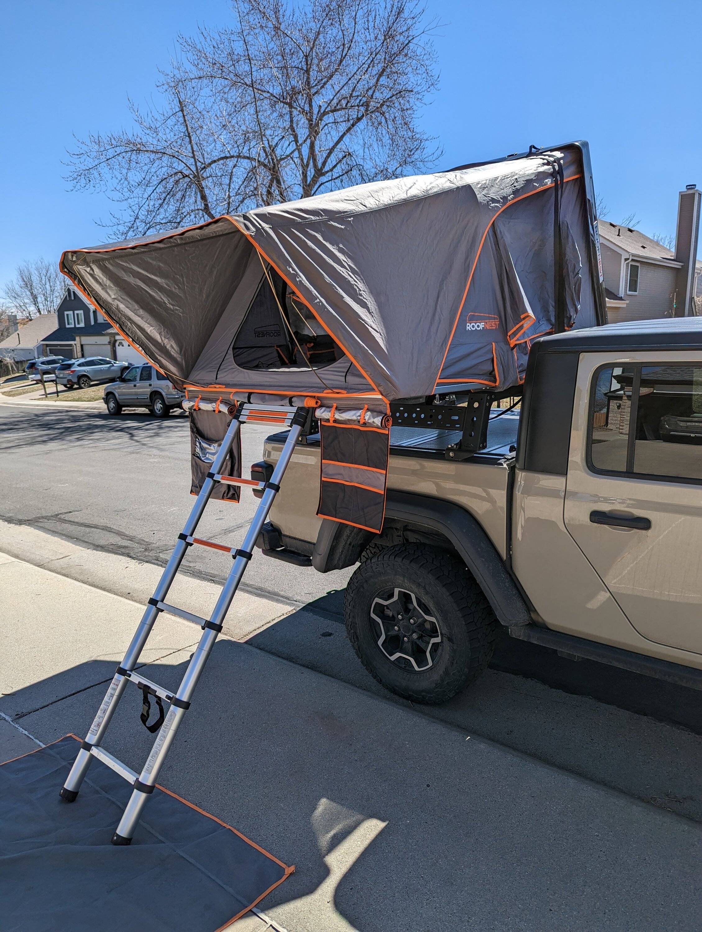 Jeep Gladiator Roofnest Condor Rooftop Tent & Awning PXL_20230319_190057962.MP