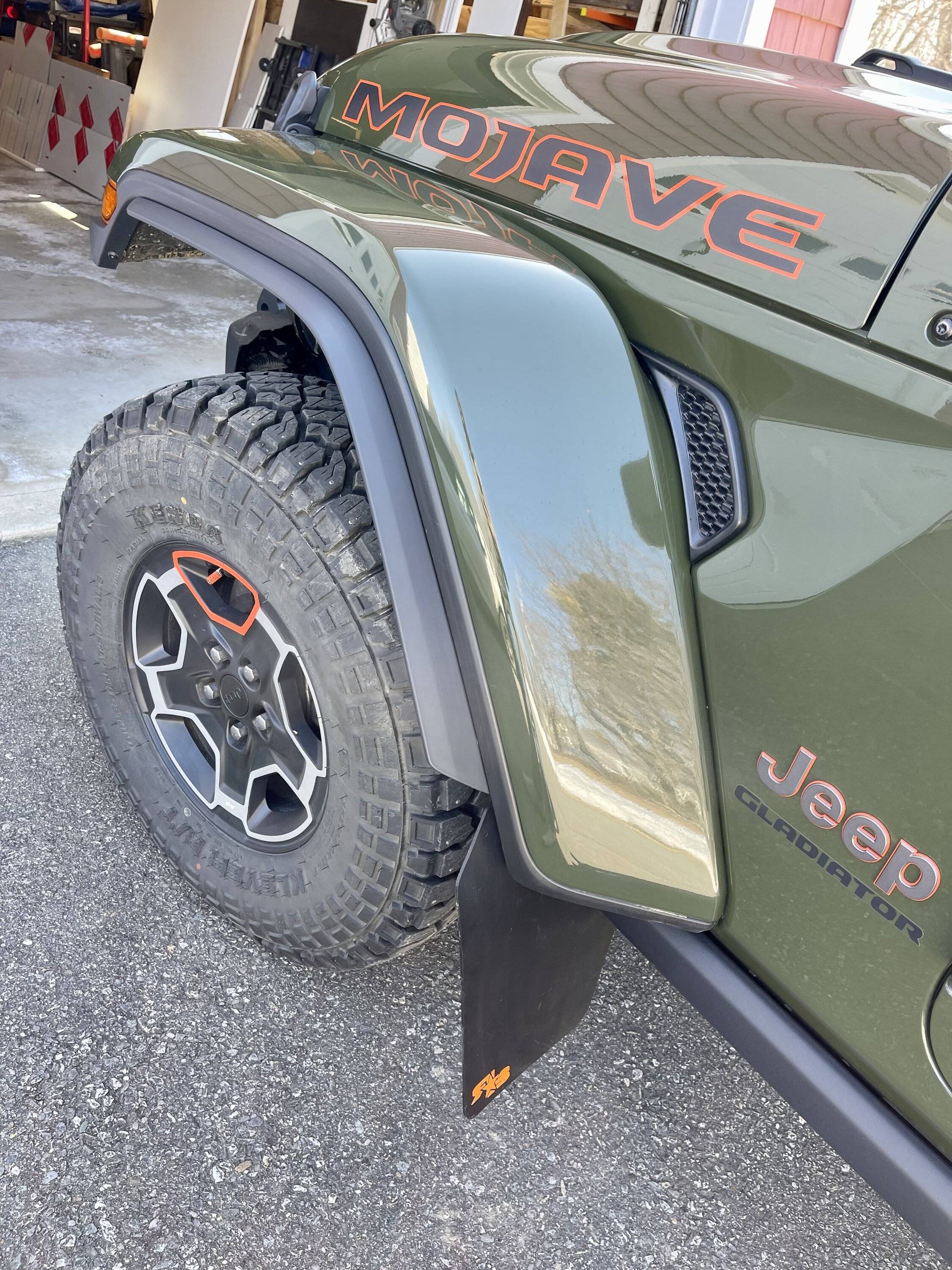 Jeep Gladiator Xtreme Recon Fender Extension Instsalled 59B20B48-AD6C-4225-9C1B-07077868358F