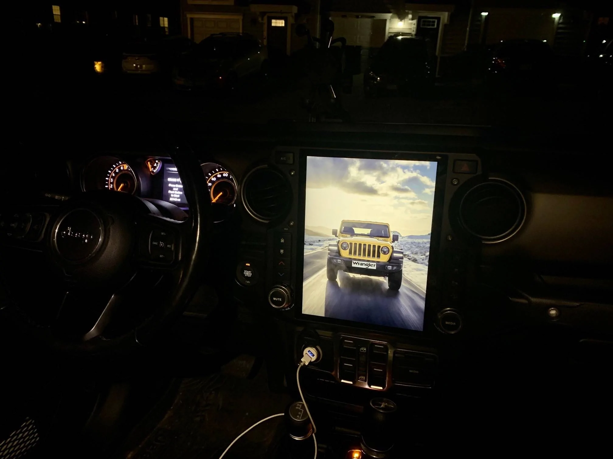 Jeep Gladiator New Touchscreen Linkwells Gen5 jeep dash 1