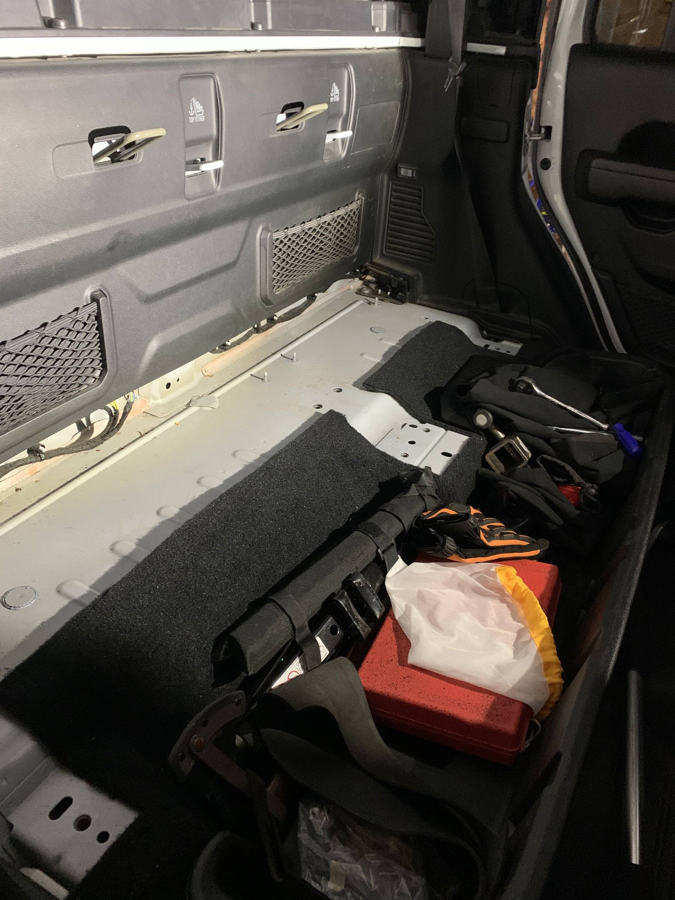 Jeep Gladiator Back seats begone! C4112897-D7A8-4817-9636-A2FBC82968AA