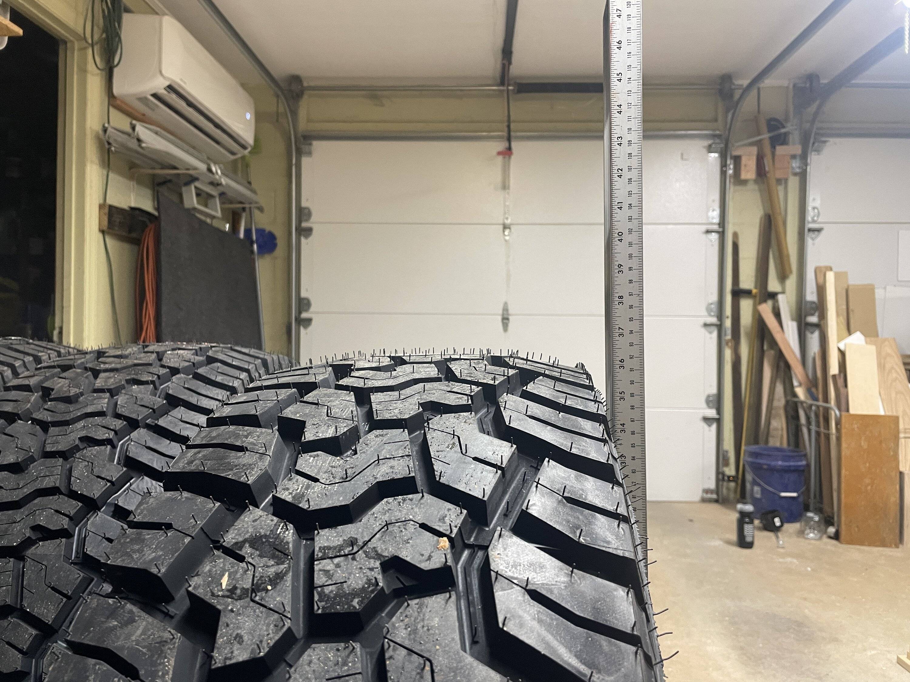 Jeep Gladiator Yokohama Geolandar X-AT LT37/12.50R17 at wally world $270 each 0009CCAC-3097-46E4-A055-FD81552CFFE1