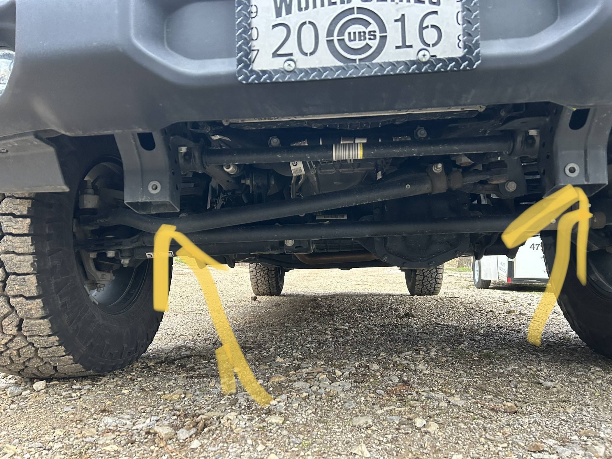 Jeep Gladiator Front tow removed 504BC424-84C9-4690-B480-ADD0EFBDFFC1