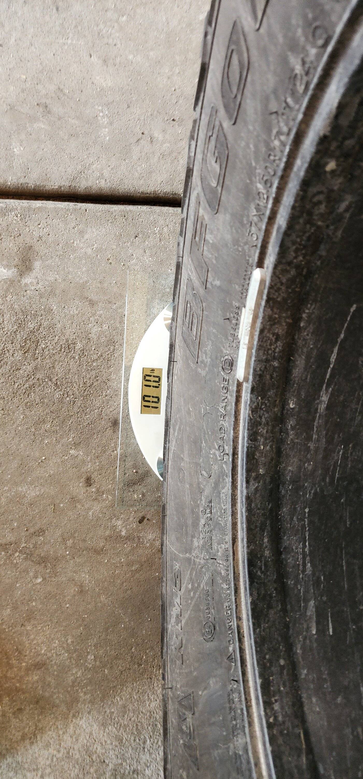 Jeep Gladiator (4) 37x12.5x17 BFGoodrich KM3 Mud Terrain T/A Tires on Factory Jeep Gladiator Rubicon Wheels With Tire Protection Certificates! 20230322_120936