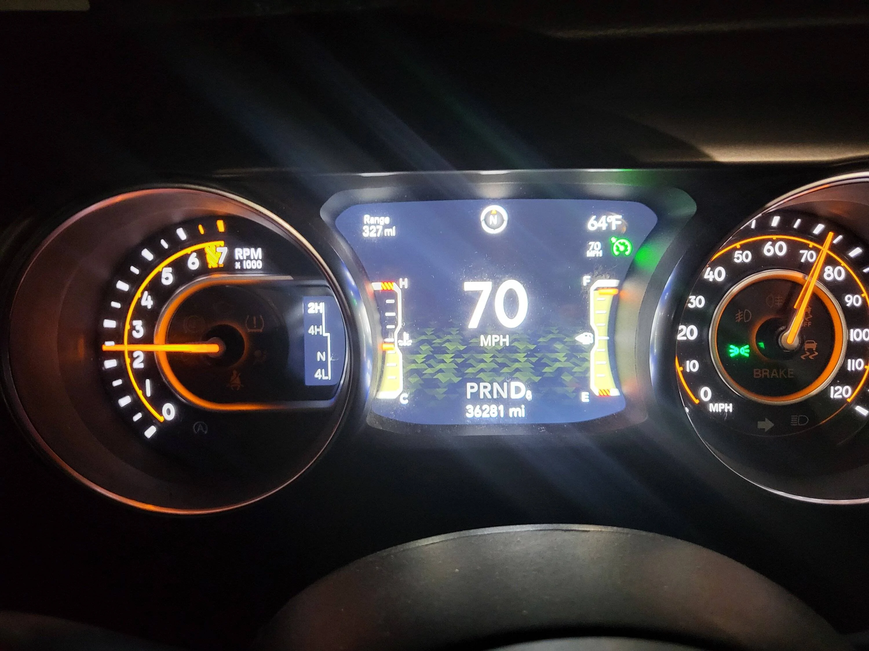 Jeep Gladiator 5.13 Gears, My Thoughts and Real Numbers 20230324_043147