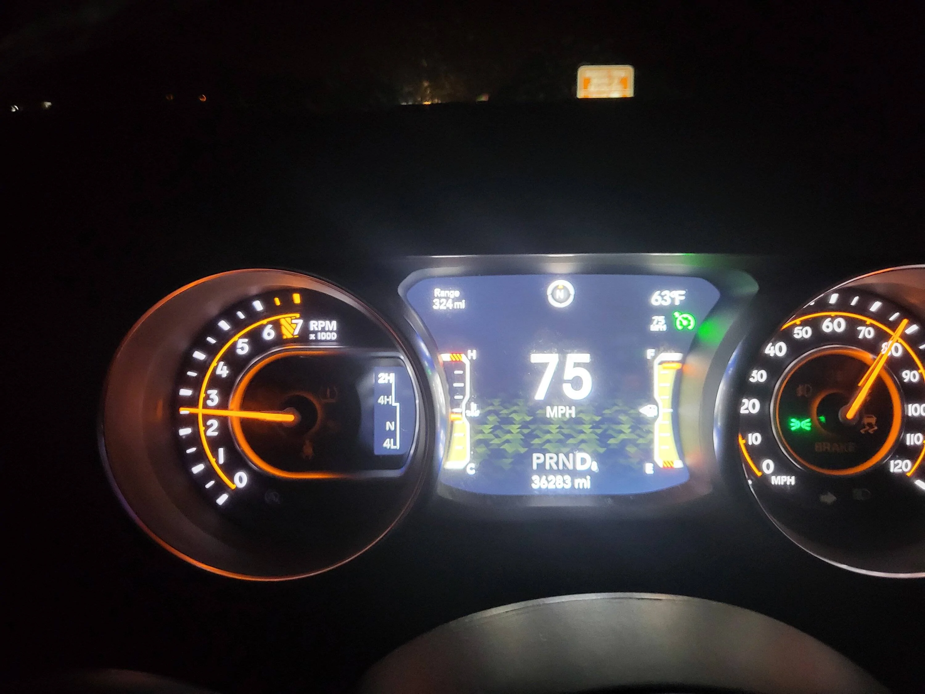 Jeep Gladiator 5.13 Gears, My Thoughts and Real Numbers 20230324_043353