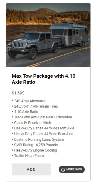 Jeep Gladiator Max Tow Differential 1679683487668