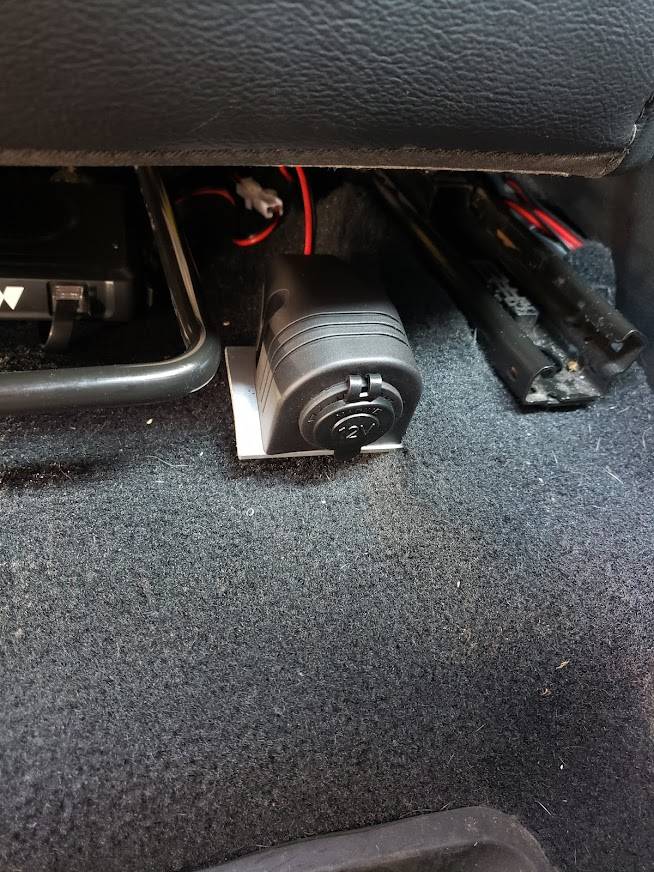 Jeep Gladiator Relocate 12v plug 12v socket