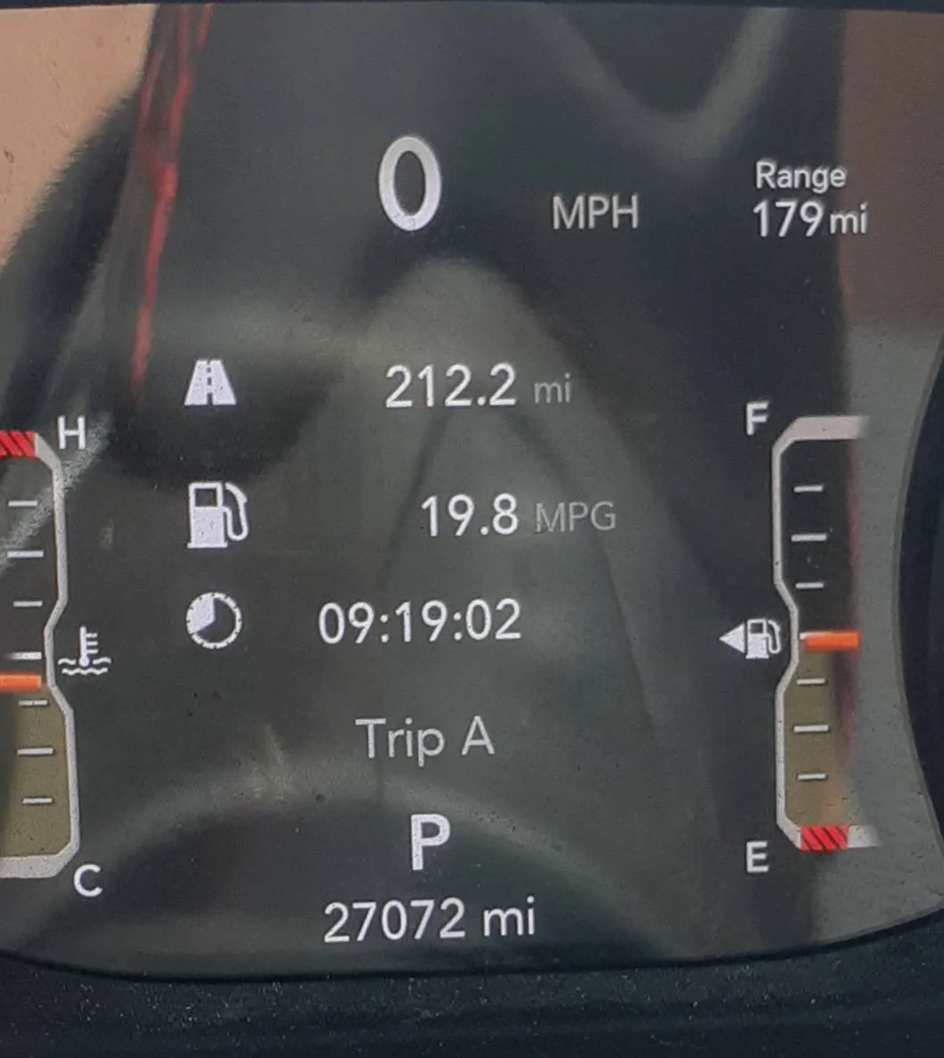 Jeep Gladiator Hyper-miling the EcoD Rubicon Gladiator 20230325_111513