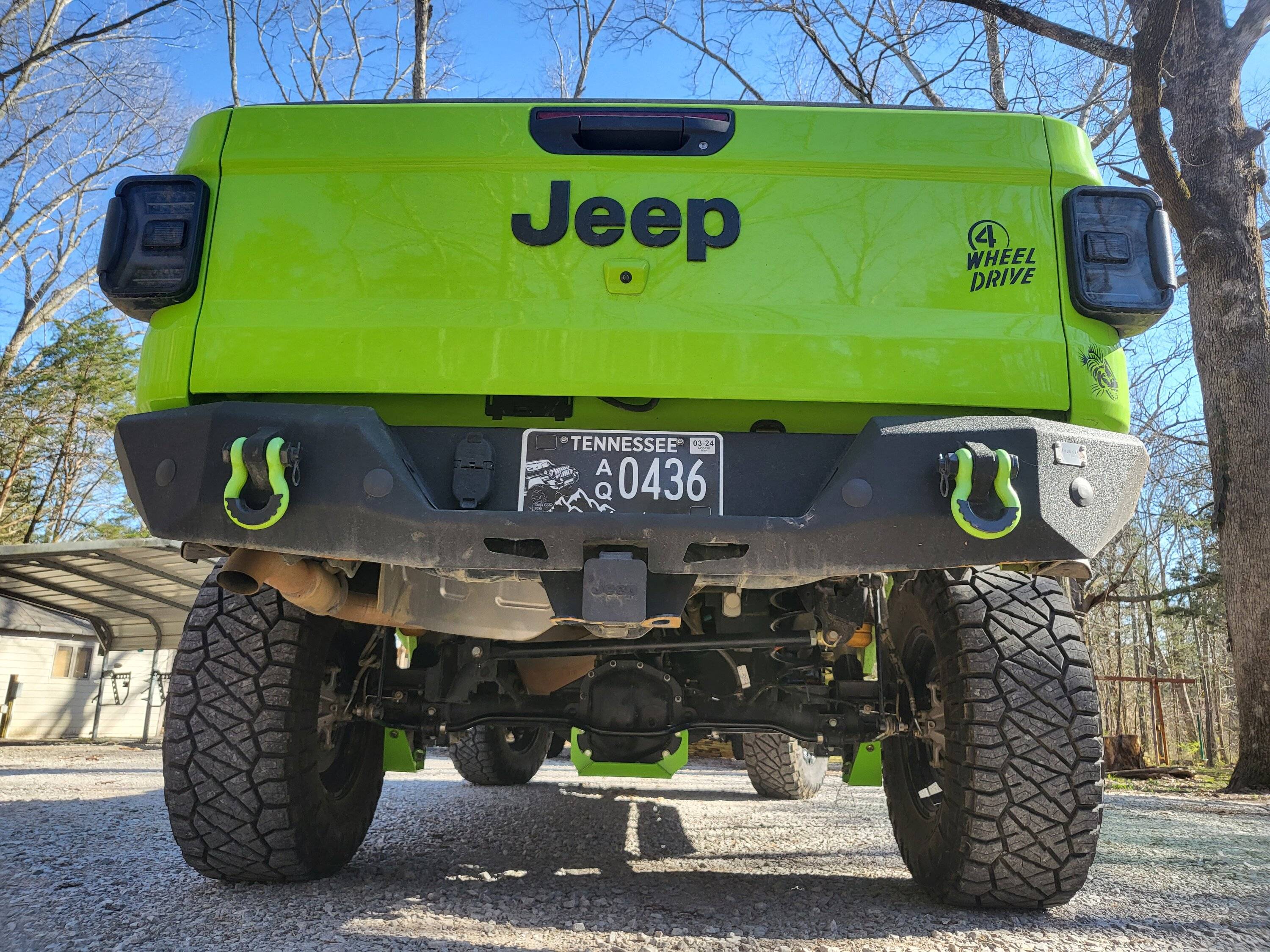 Jeep Gladiator Red Rancho Diff Skids Aint Red Anymore 20230326_160313