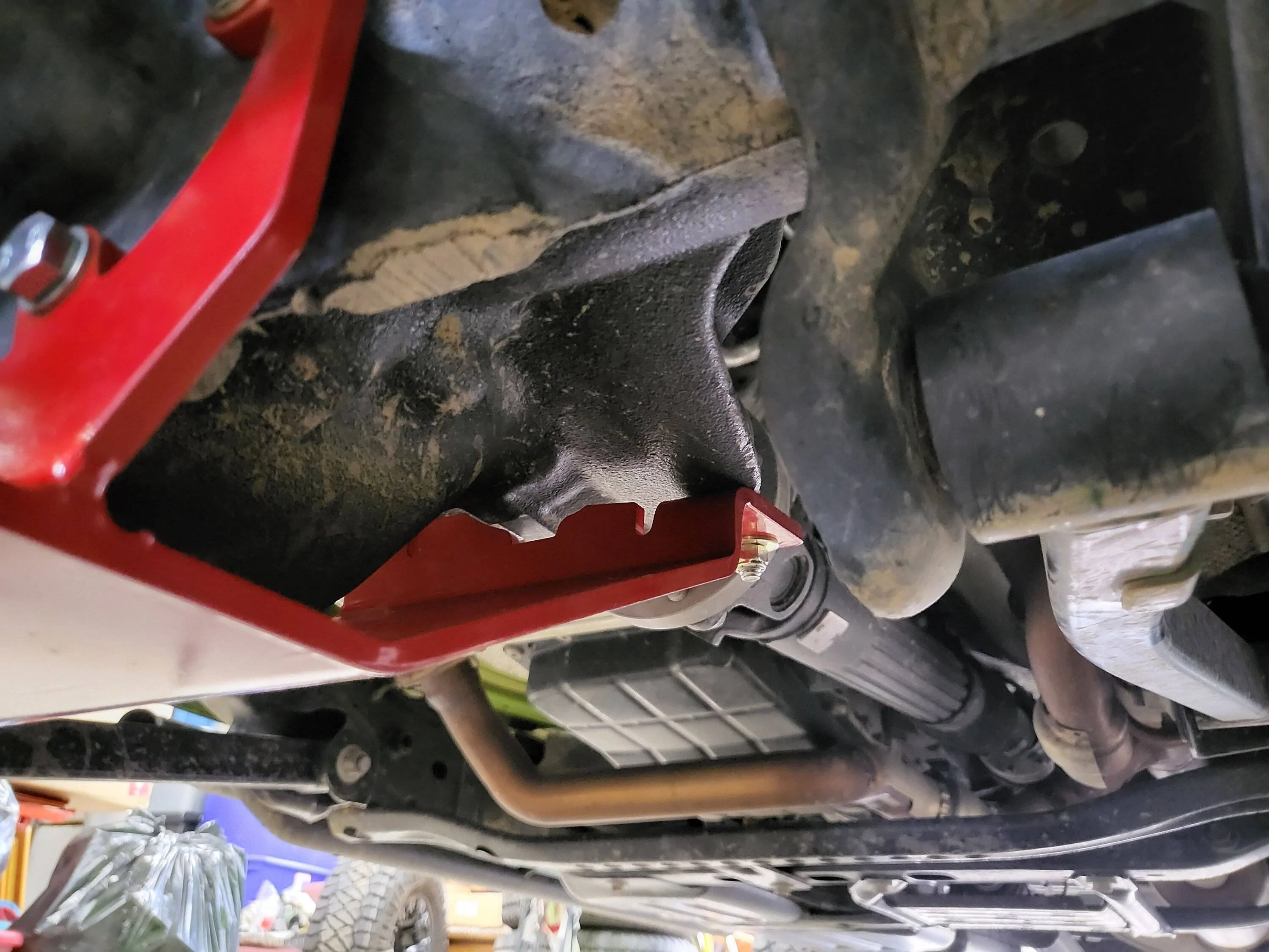 Jeep Gladiator Red Rancho Diff Skids Aint Red Anymore 20221127_122838