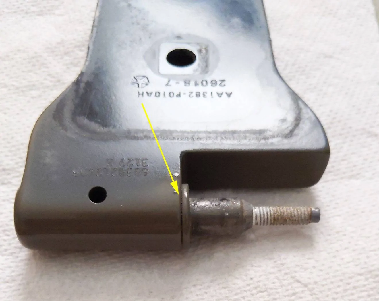 Jeep Gladiator Thoughts on Aluminum Panel (Galvanic?) Corrosion Mitigation hinge corroded 3