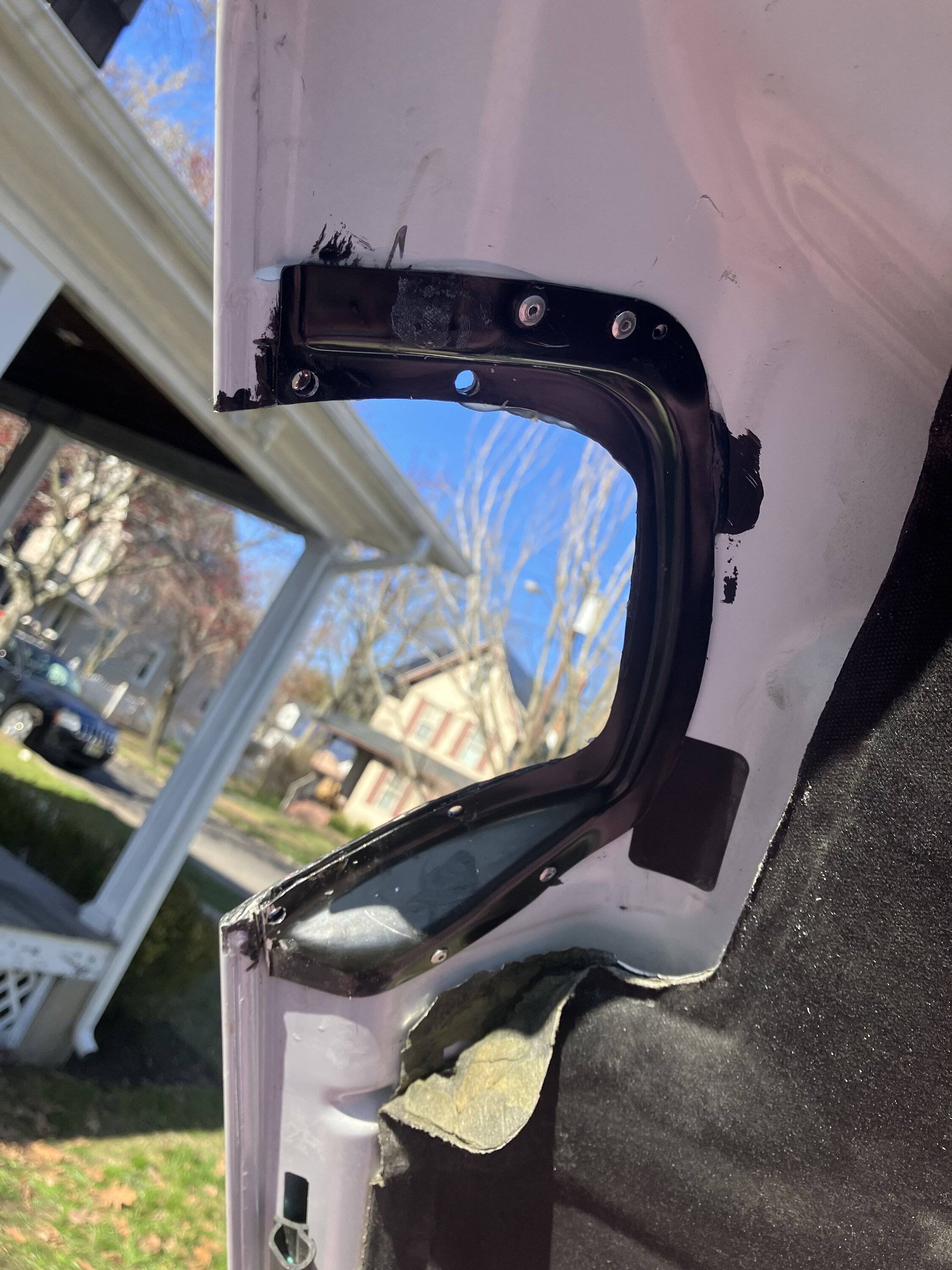 Jeep Gladiator Cut into hood to complete (vent) my Mopar CAI 3B00C7BF-A47B-44B6-9DD2-809748BFEC25