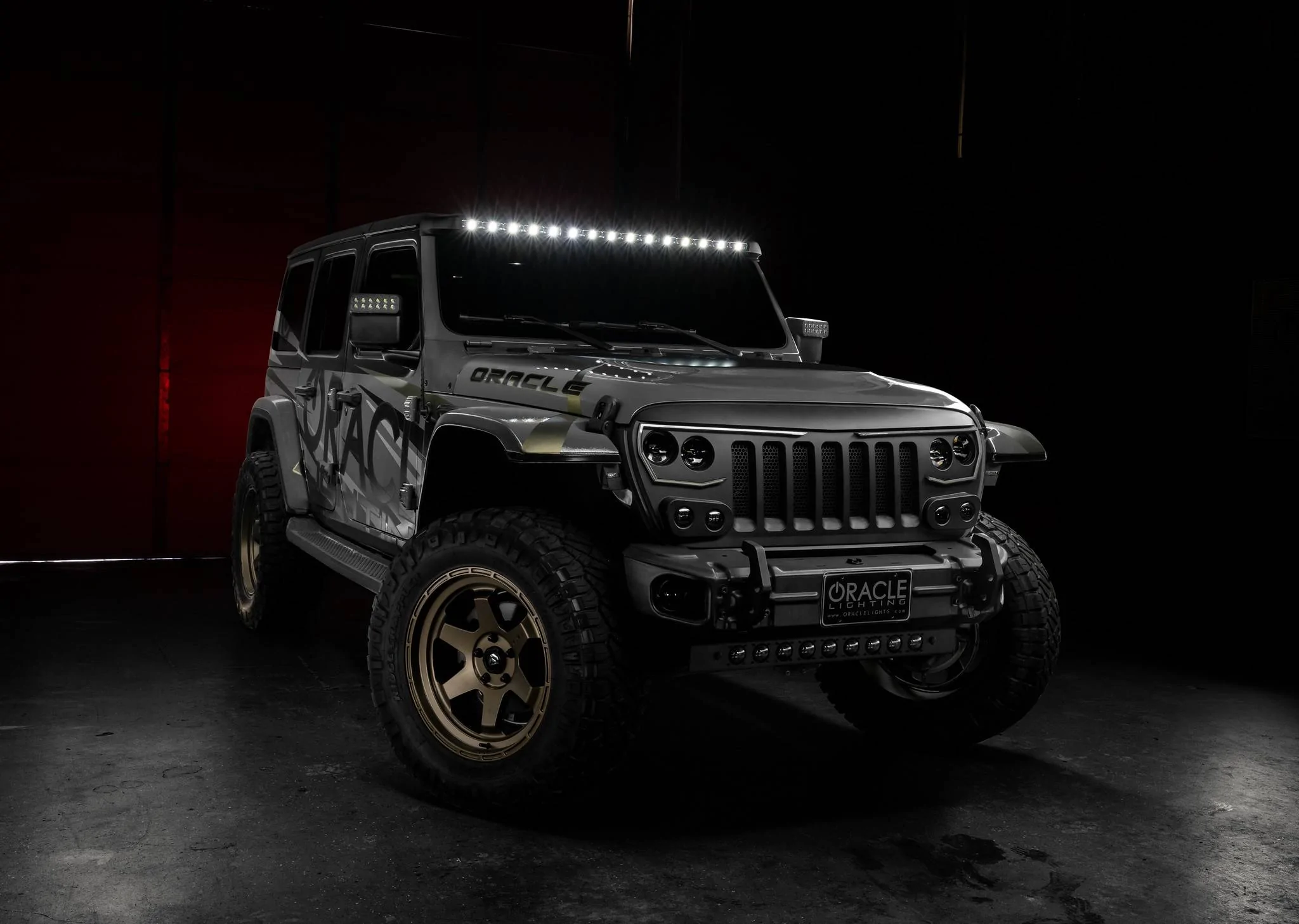 Jeep Gladiator Integrated "Flush" Style Roof Mounted Light Bar- Who would be interested? 52768796045_62defaf8be_k