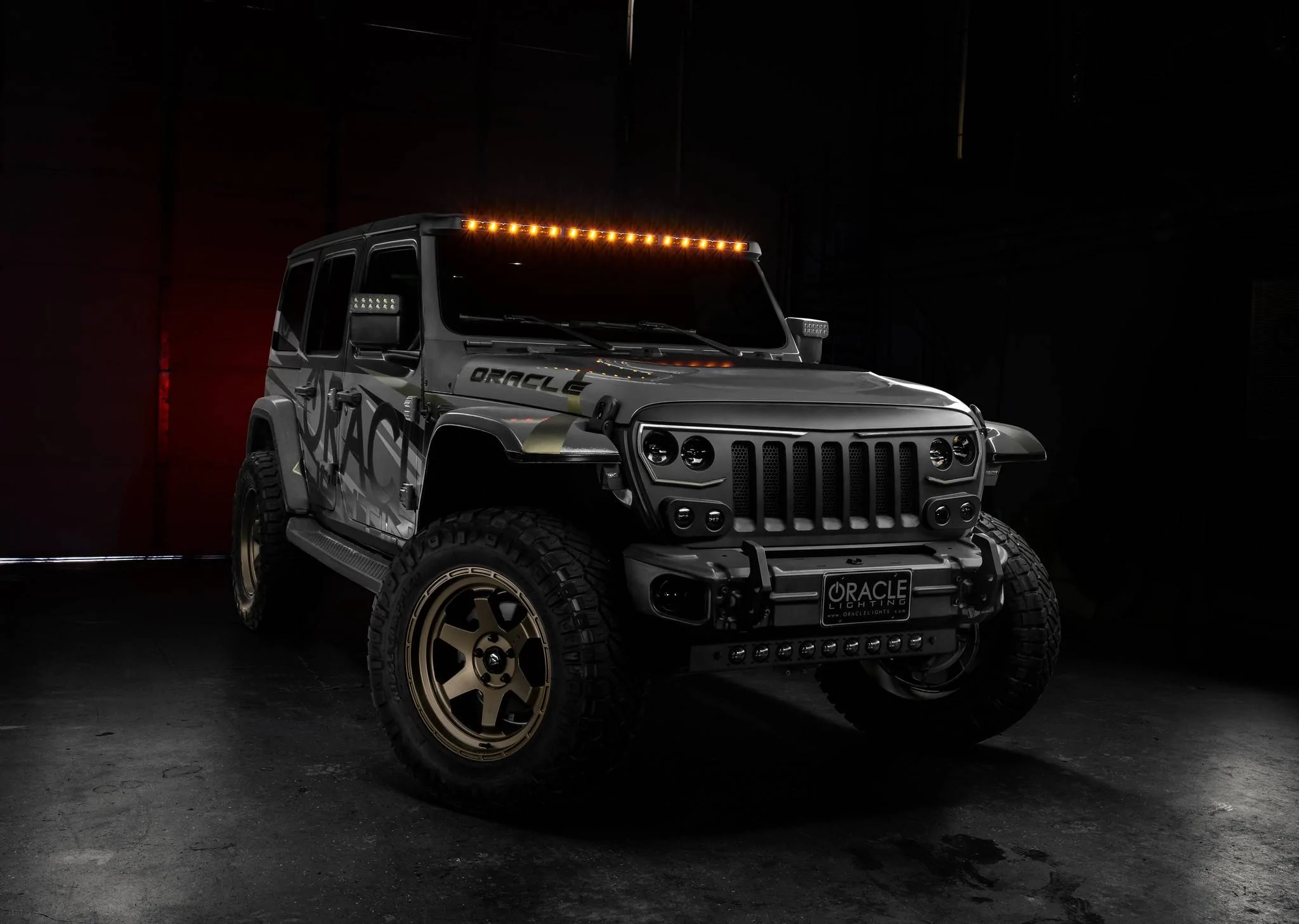Jeep Gladiator Integrated "Flush" Style Roof Mounted Light Bar- Who would be interested? 52768868953_281e5628cf_k