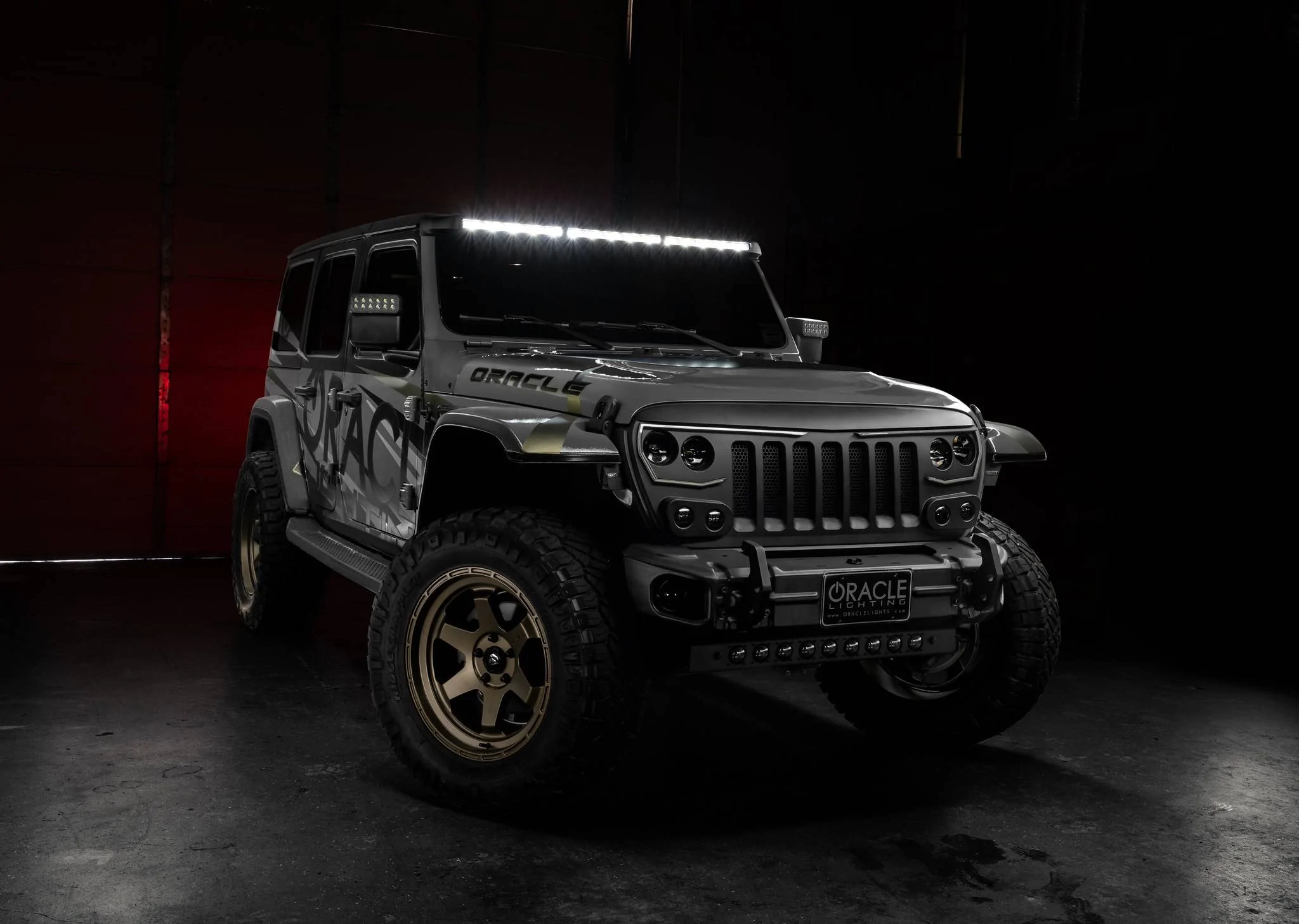 Jeep Gladiator Integrated "Flush" Style Roof Mounted Light Bar- Who would be interested? 52768635224_2dc3e21633_k