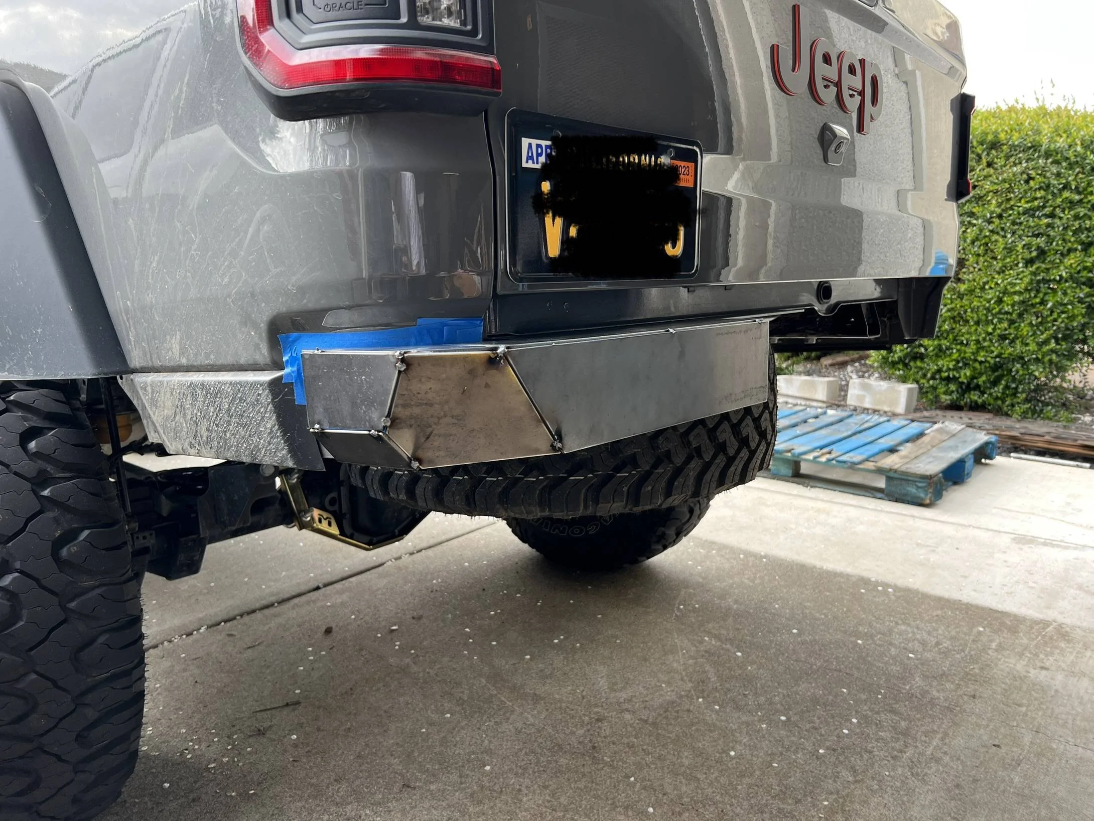 Jeep Gladiator Guess I’ll DIY my own rear bumper too 9D190256-0C28-4A31-A900-6D7878242D7A