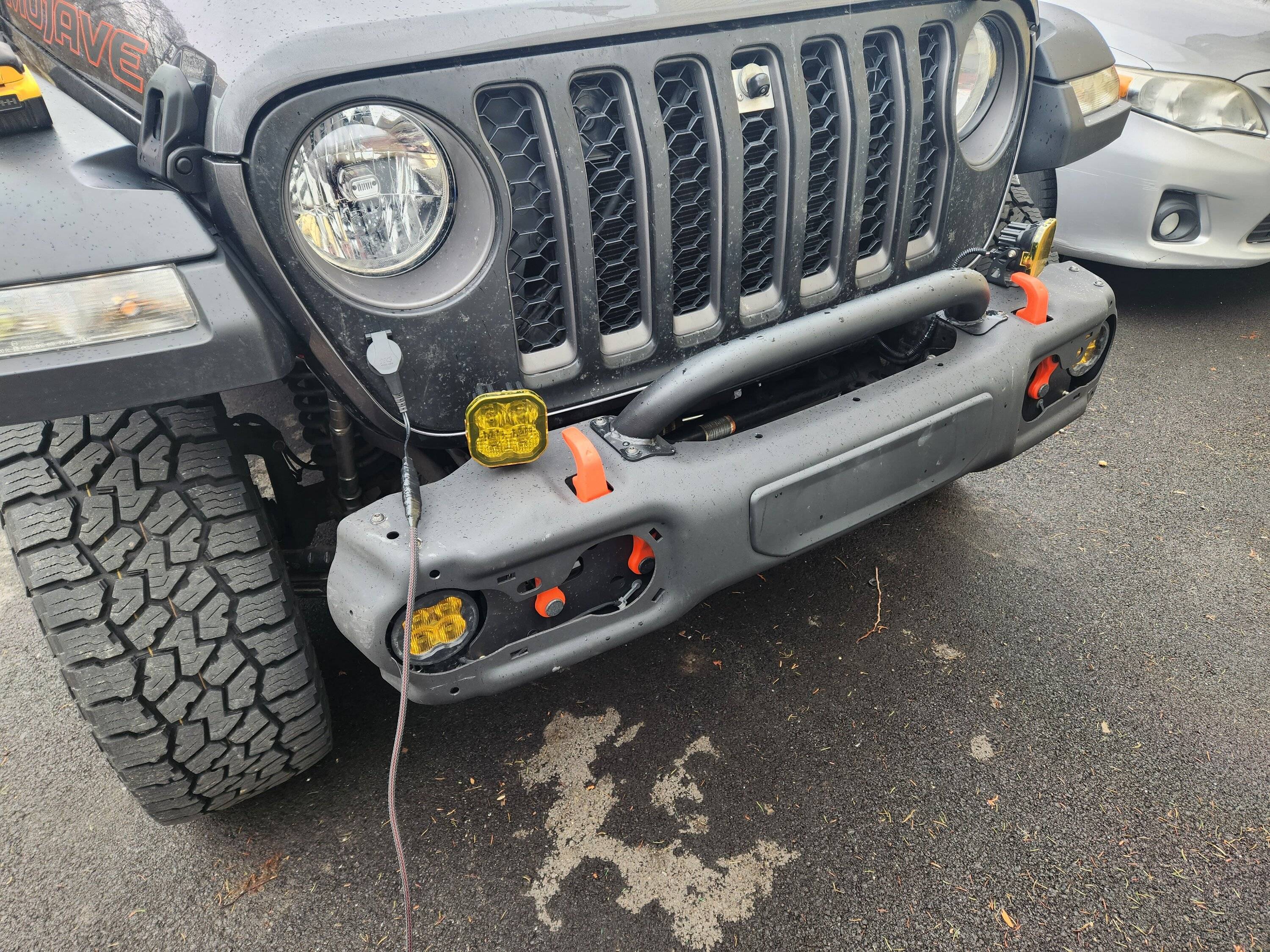 Jeep Gladiator Battery tender install with "magsafe" 20230328_133538