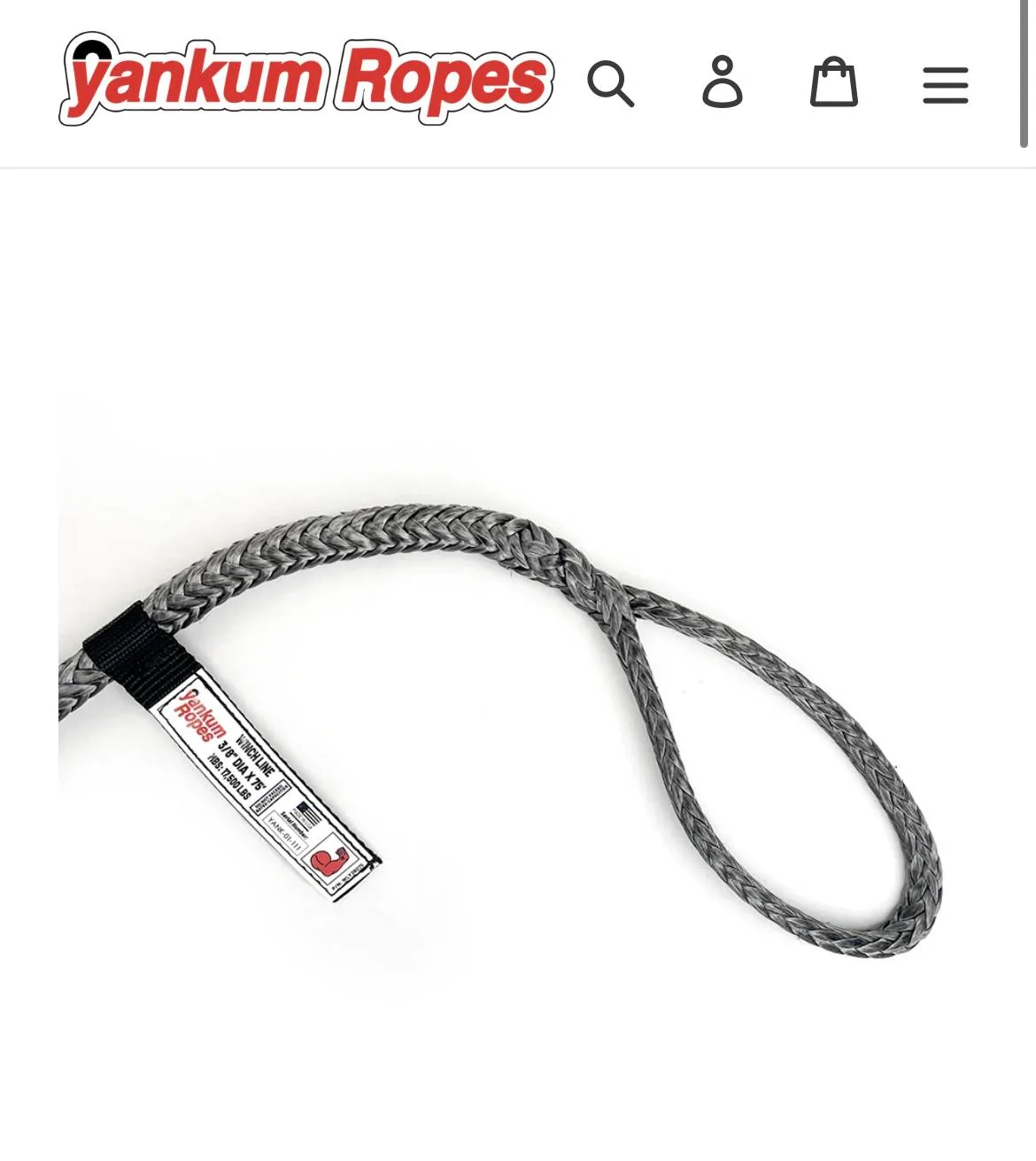 Jeep Gladiator No metal winch rope questions F503C0AC-763C-4EC3-8C22-666E9D6578EA