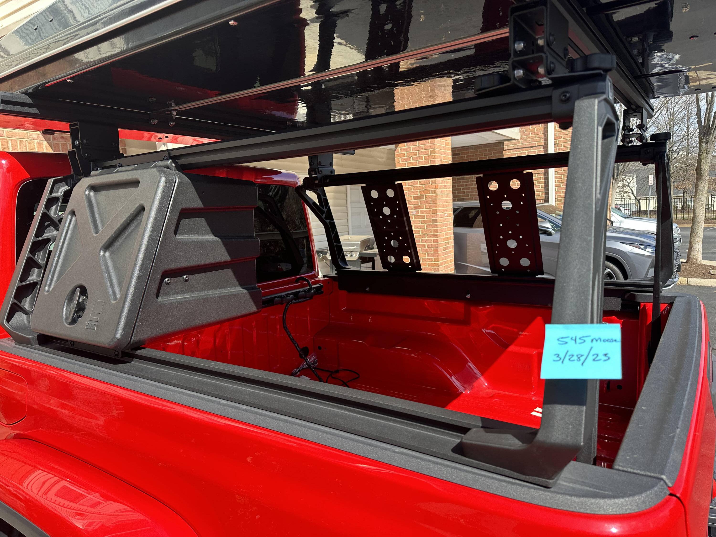 Jeep Gladiator Leitner forged rack with single Gearpod v2 - $1000 FIRM Leitner2