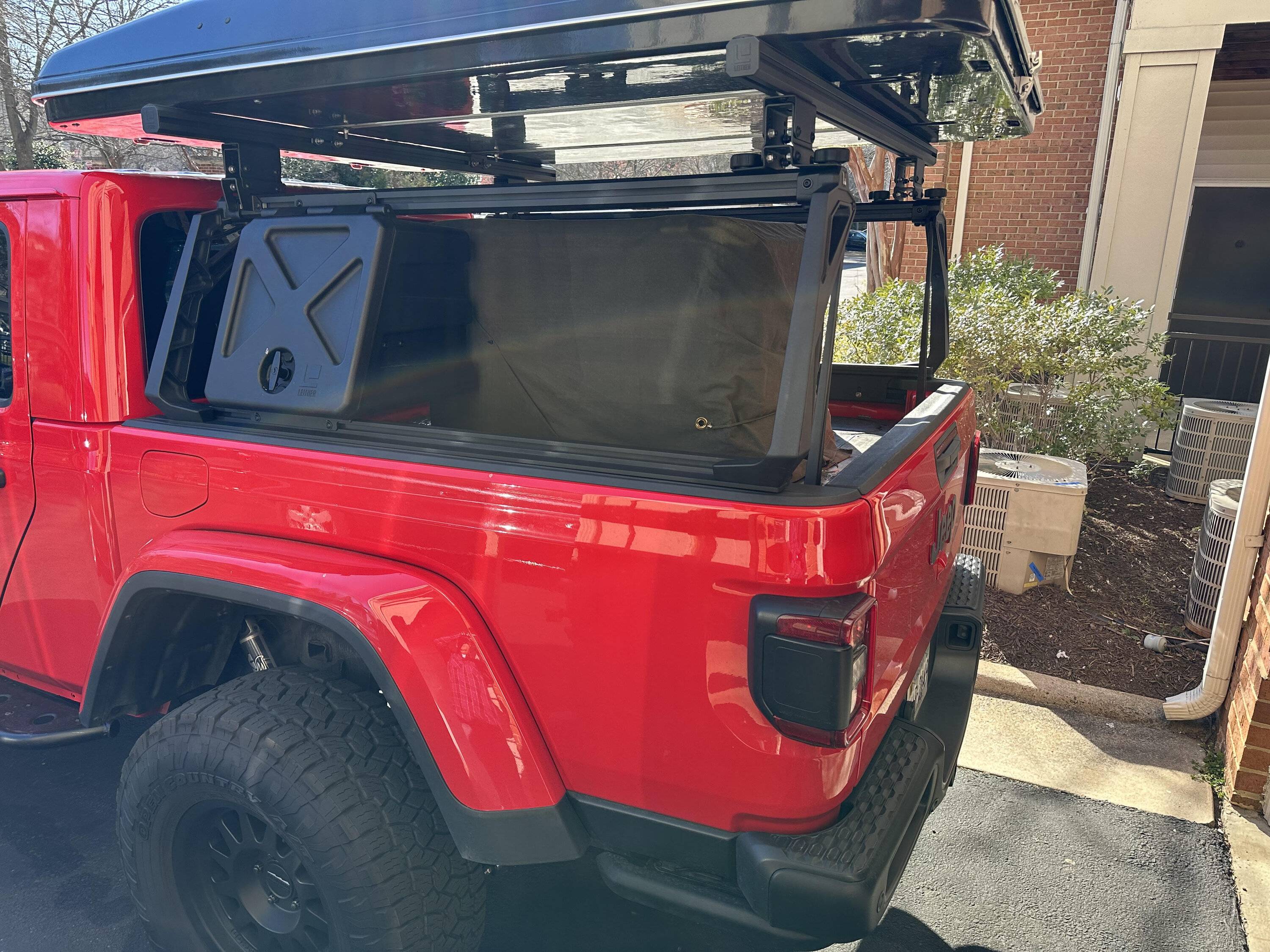 Jeep Gladiator Leitner forged rack with single Gearpod v2 - $1000 FIRM Leitner3