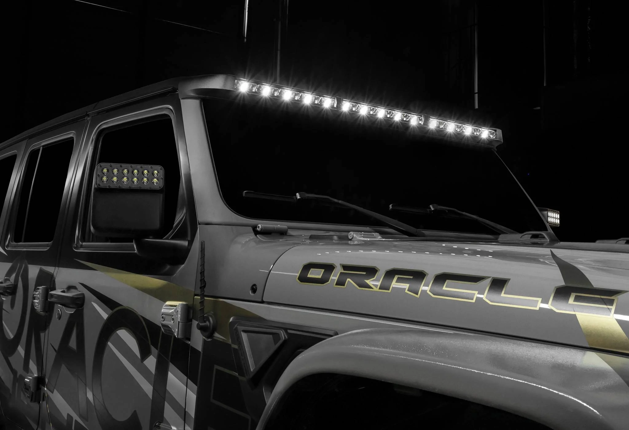 Jeep Gladiator Integrated "Flush" Style Roof Mounted Light Bar- Who would be interested? 52768381326_868d9cf104_k