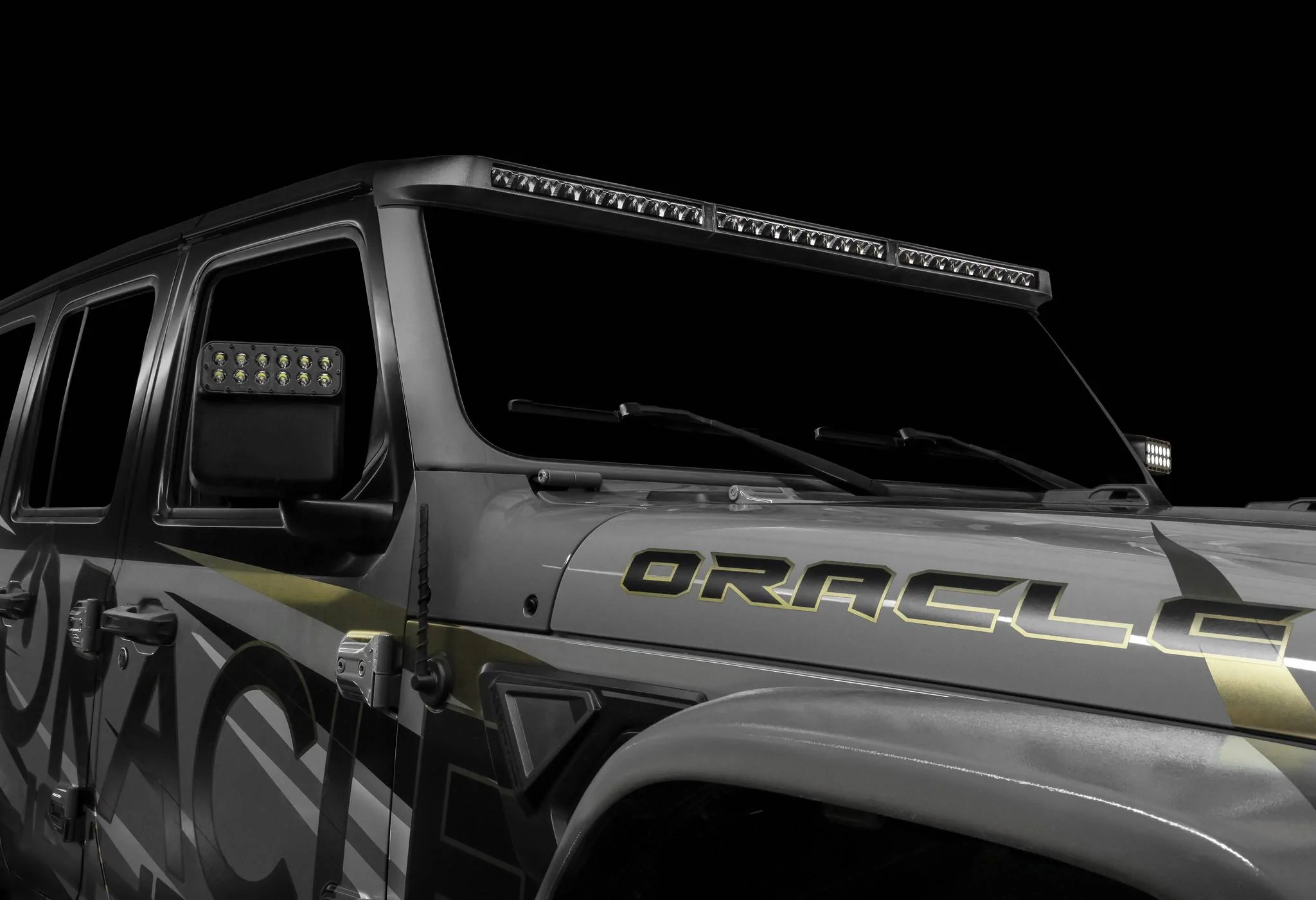 Jeep Gladiator Integrated "Flush" Style Roof Mounted Light Bar- Who would be interested? 52768635484_3b890b050f_k