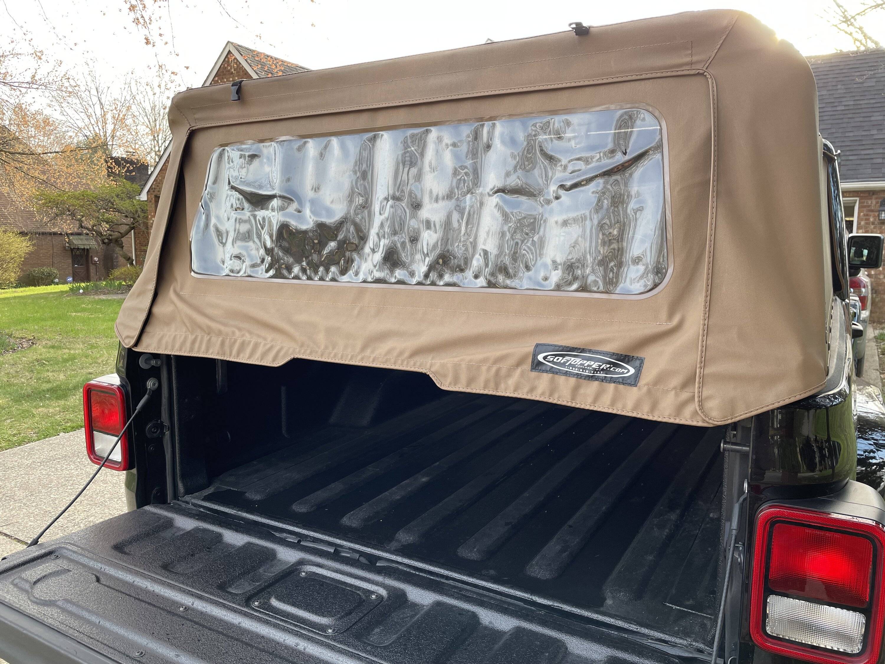Jeep Gladiator Tan Softopper - $500 IMG_9686