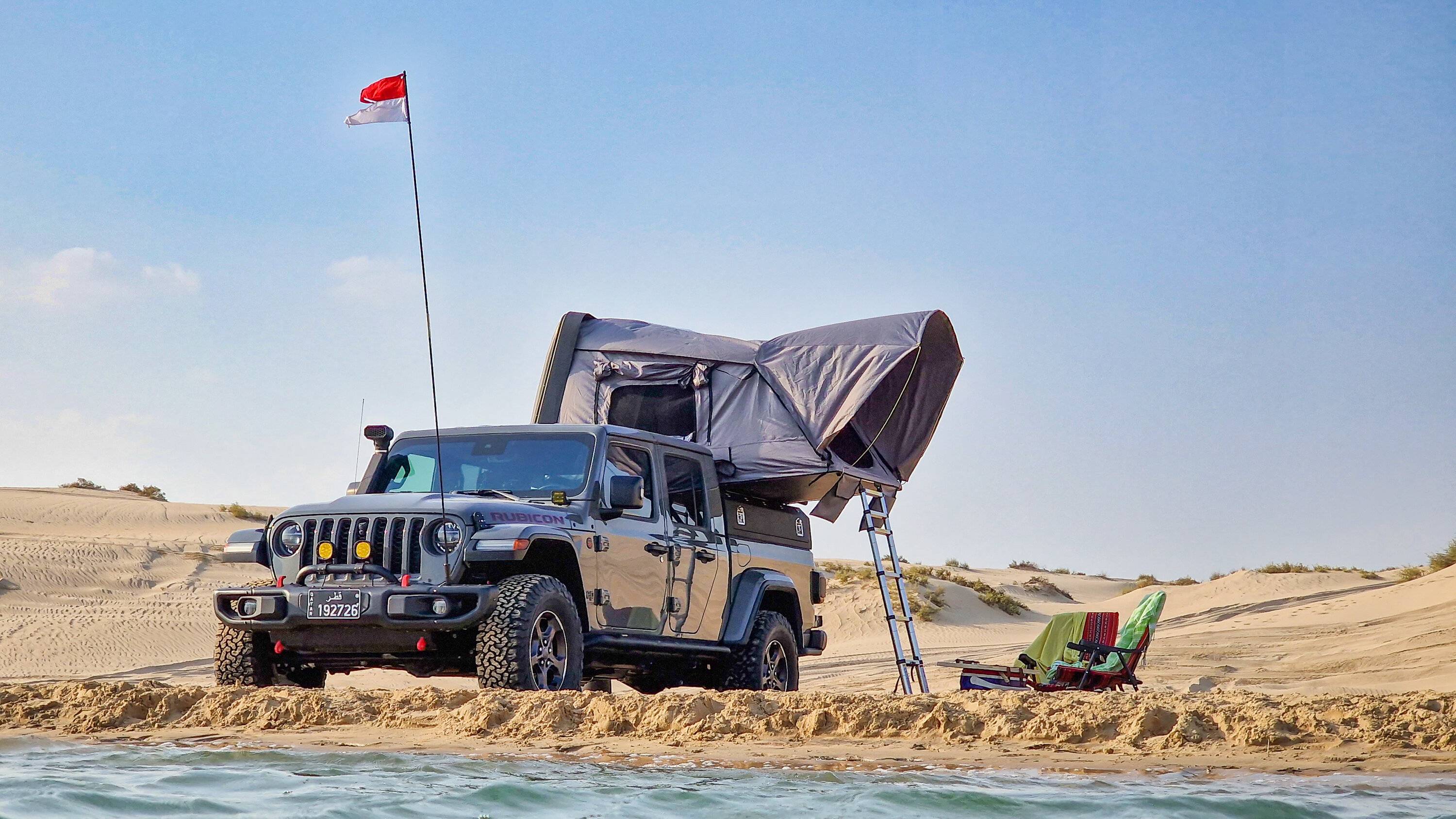 Jeep Gladiator Dunes Safety Flag/Whip mount points? 20221119_144851