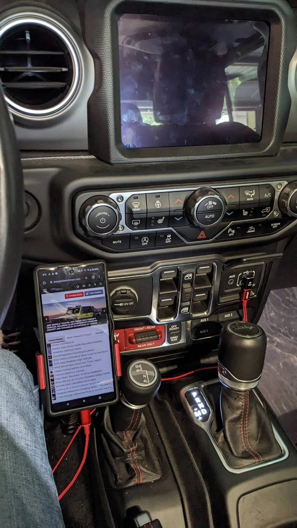 Jeep Gladiator Looking for a unicorn phone mount. Any suggestions? IMG_20230330_151419