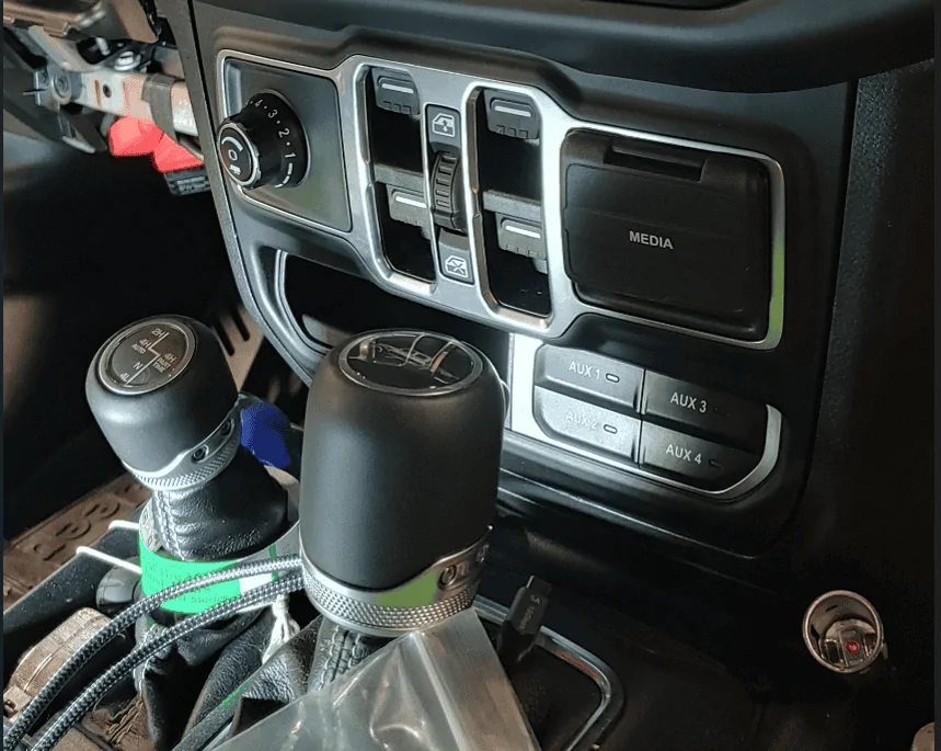 Jeep Gladiator Relocate 12v plug 1680235904859