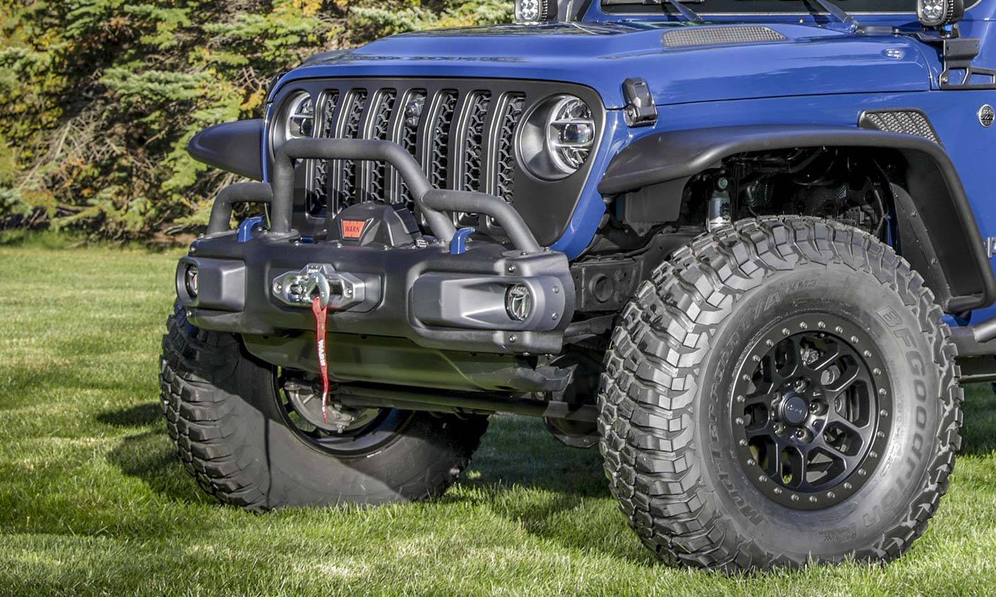 Jeep Gladiator Jeep Unveils 7 Easter Jeep Safari 2023 Concept Vehicles, including Gladiator Rubicon Sideburn Concept and Scrambler 392 [Updated w/ Videos] Jeep-Gladiator-Top-Dog-Concept21_1